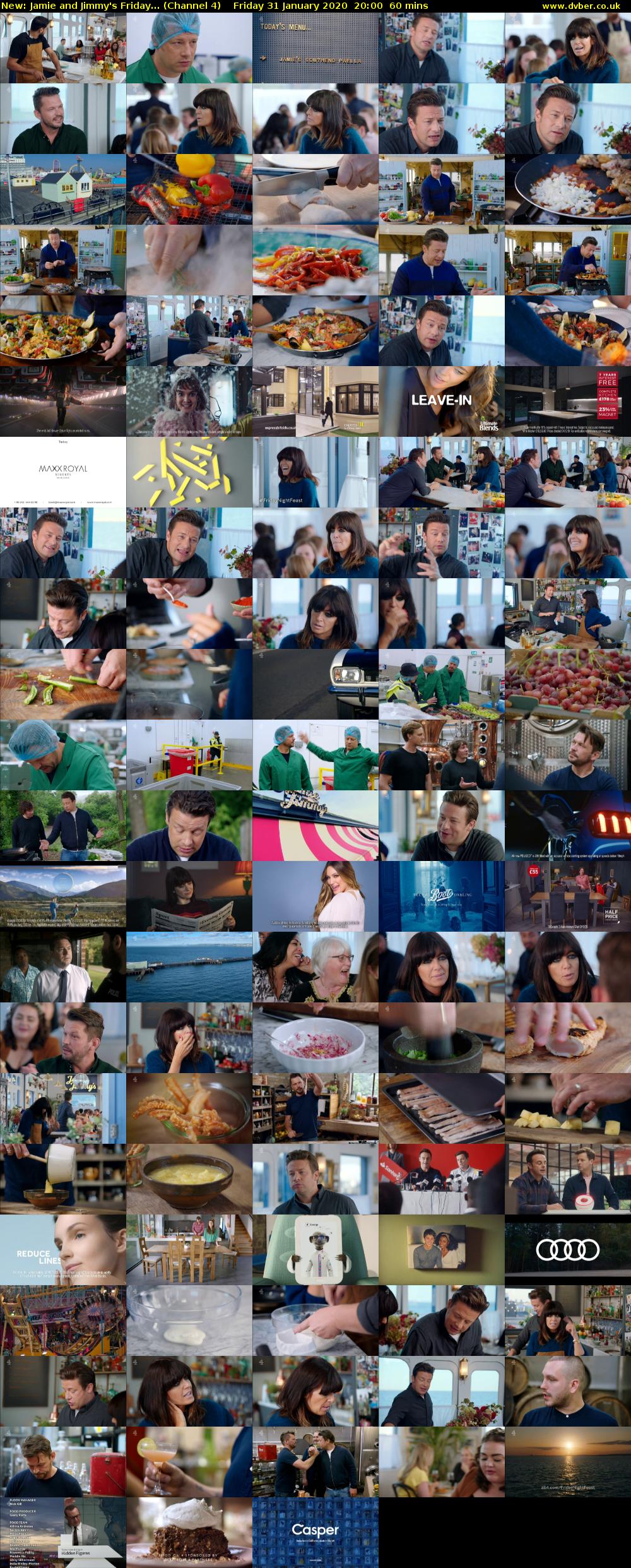Jamie and Jimmy's Friday... (Channel 4) Friday 31 January 2020 20:00 - 21:00
