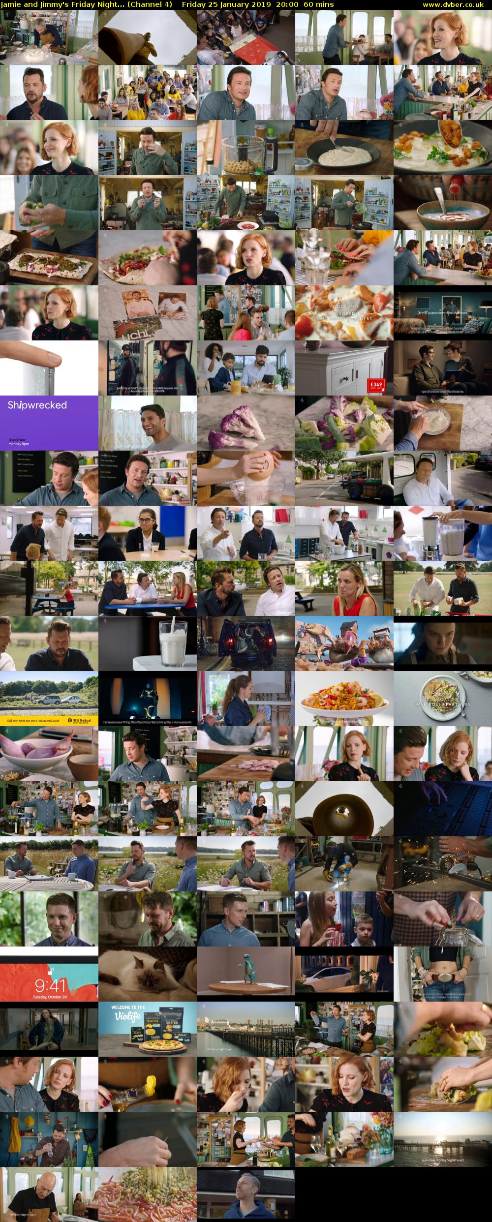 Jamie and Jimmy's Friday Night... (Channel 4) Friday 25 January 2019 20:00 - 21:00