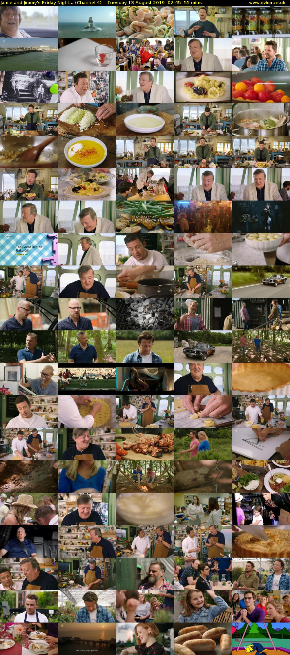 Jamie and Jimmy's Friday Night... (Channel 4) Tuesday 13 August 2019 02:45 - 03:40