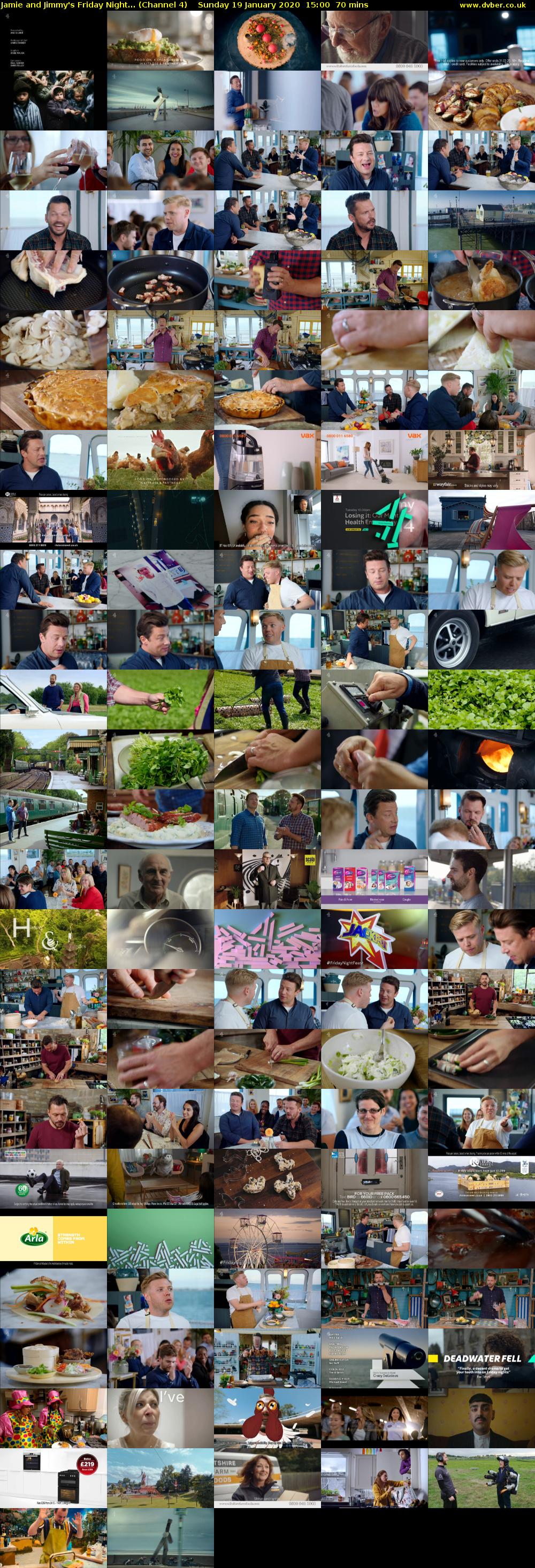 Jamie and Jimmy's Friday Night... (Channel 4) Sunday 19 January 2020 15:00 - 16:10