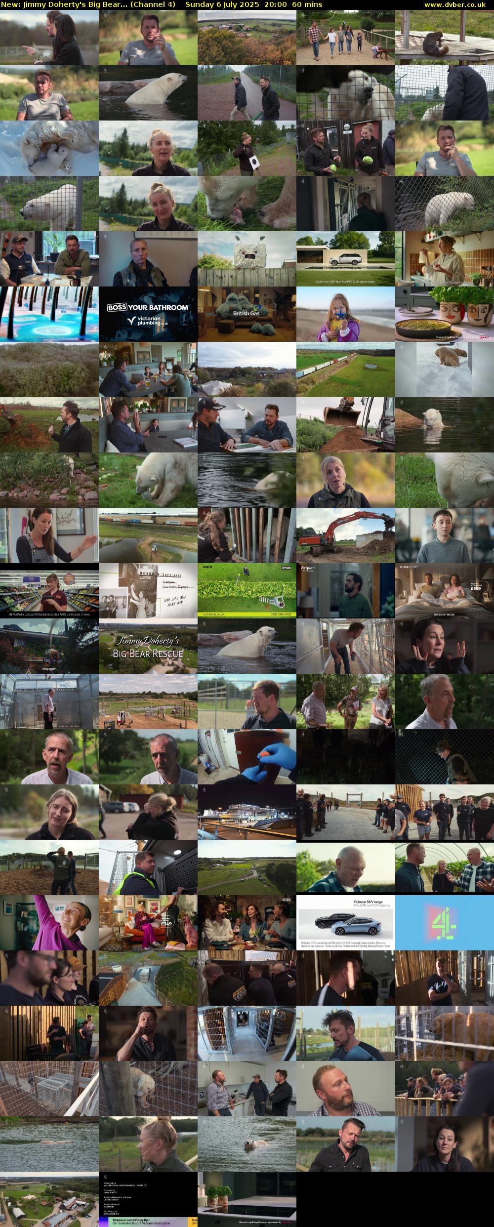 Jimmy Doherty's Big Bear... (Channel 4) Sunday 6 July 2025 20:00 - 21:00