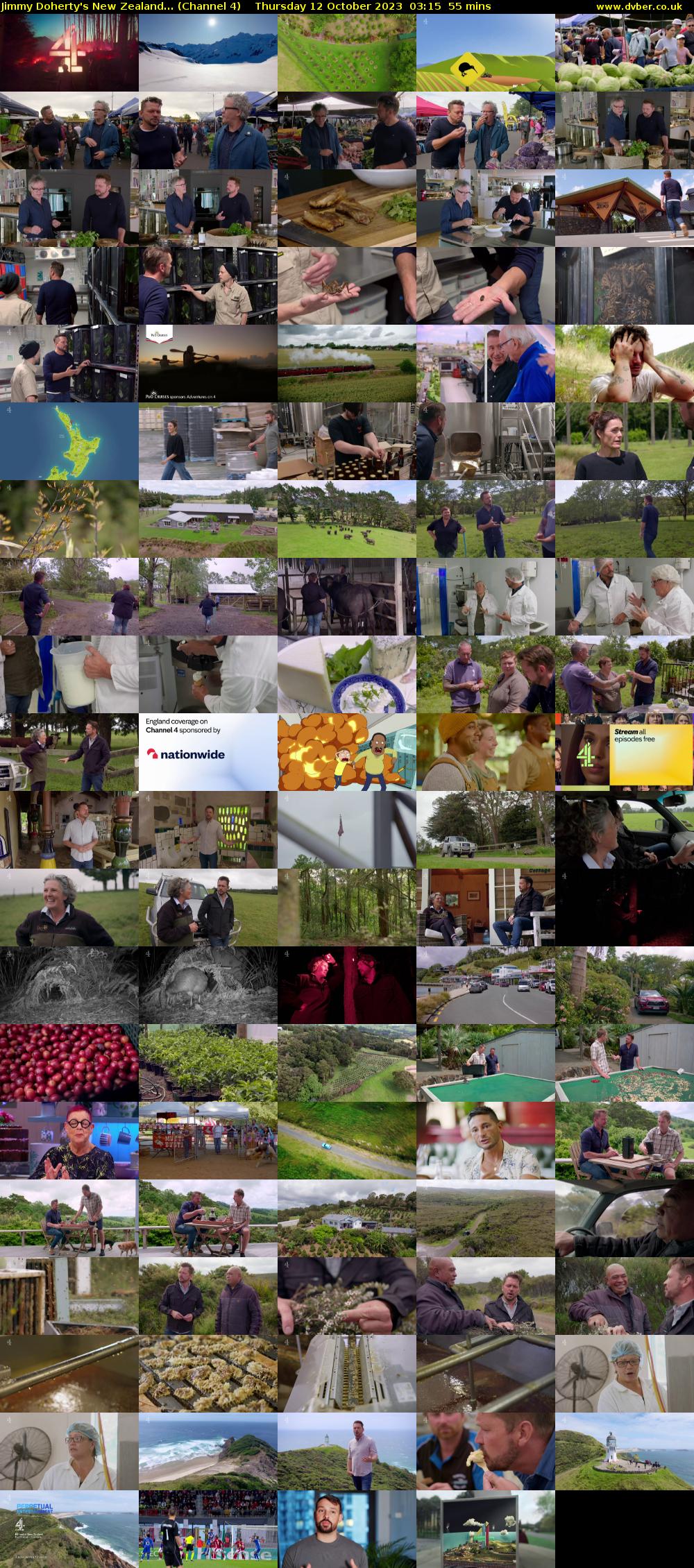 Jimmy Doherty's New Zealand... (Channel 4) Thursday 12 October 2023 03:15 - 04:10