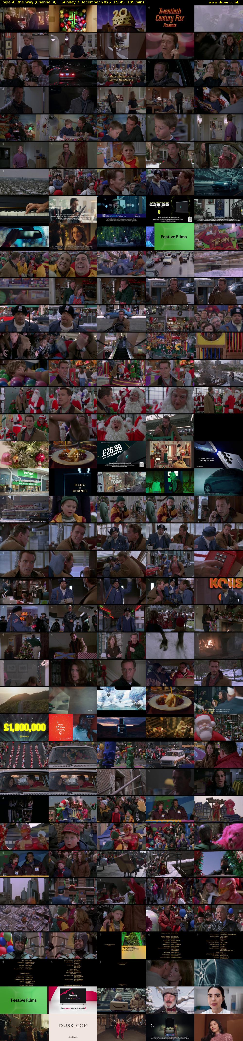 Jingle All the Way (Channel 4) Sunday 7 December 2025 15:45 - 17:30