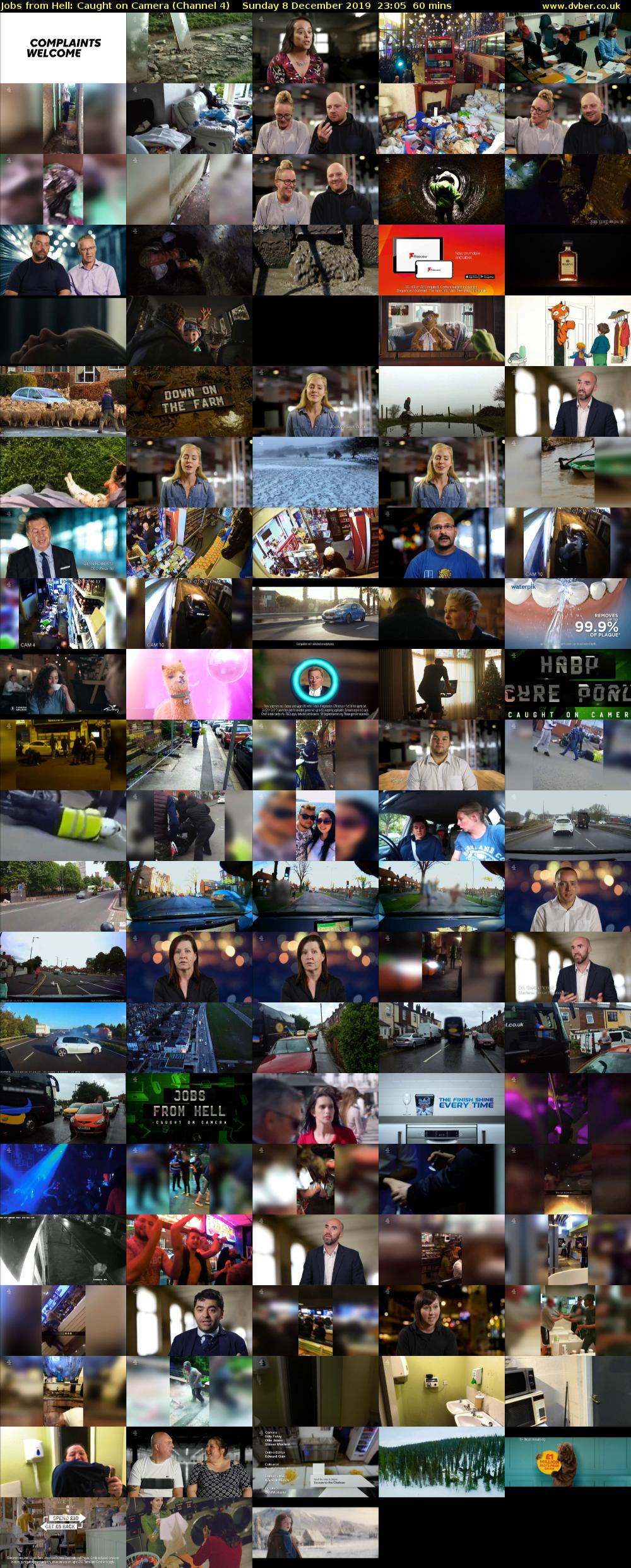 Jobs from Hell: Caught on Camera (Channel 4) Sunday 8 December 2019 23:05 - 00:05