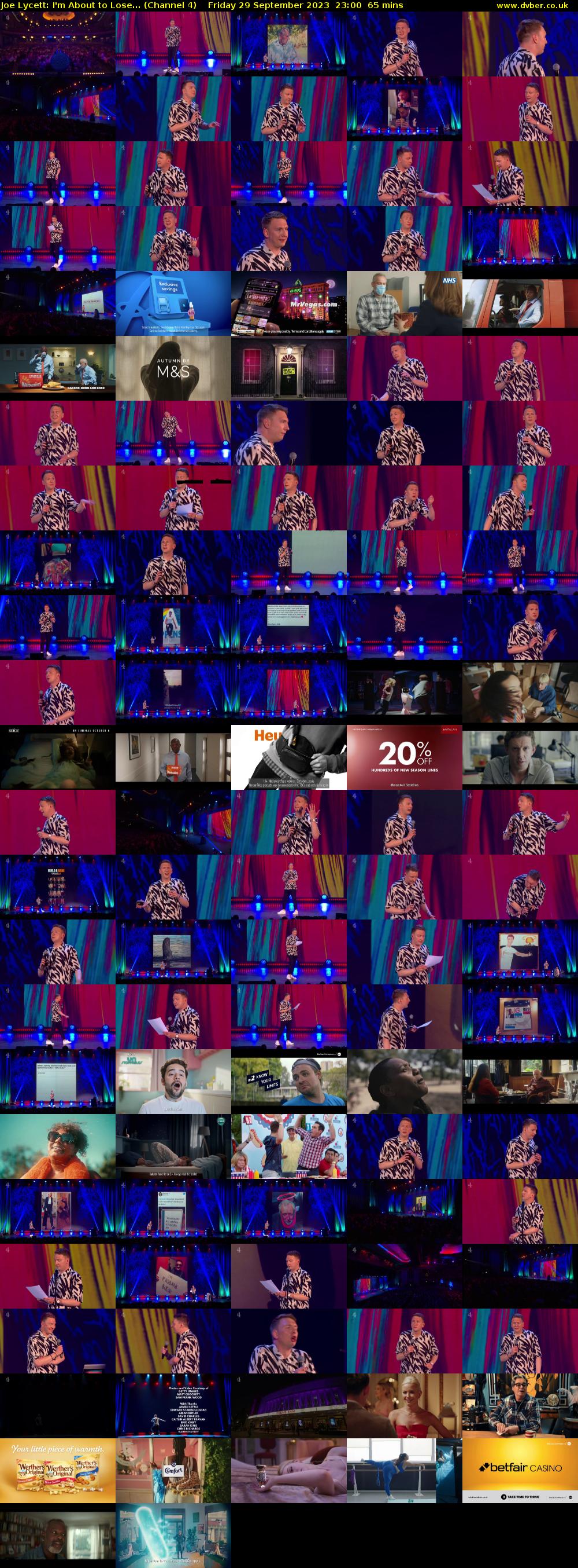 Joe Lycett: I'm About to Lose... (Channel 4) Friday 29 September 2023 23:00 - 00:05