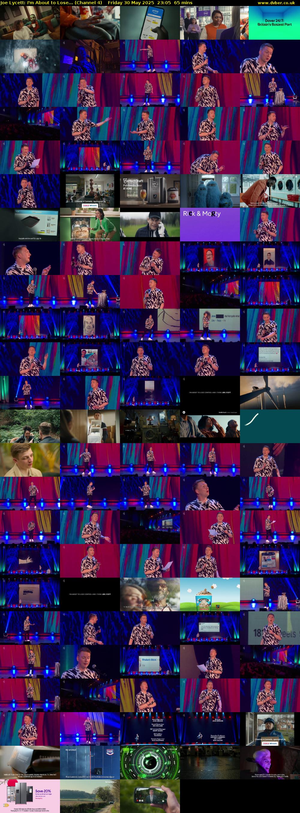 Joe Lycett: I'm About to Lose... (Channel 4) Friday 30 May 2025 23:05 - 00:10