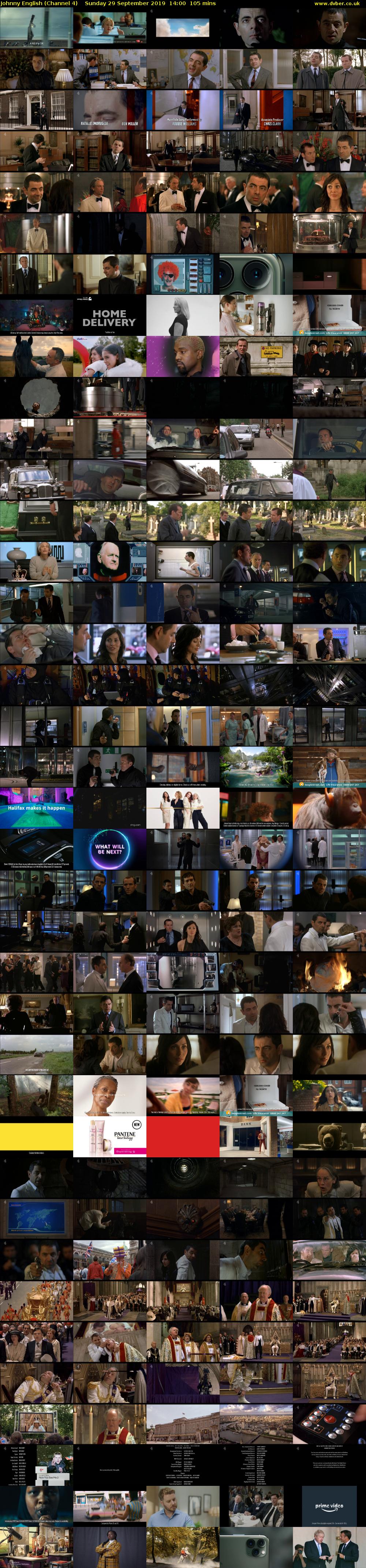 Johnny English (Channel 4) Sunday 29 September 2019 14:00 - 15:45