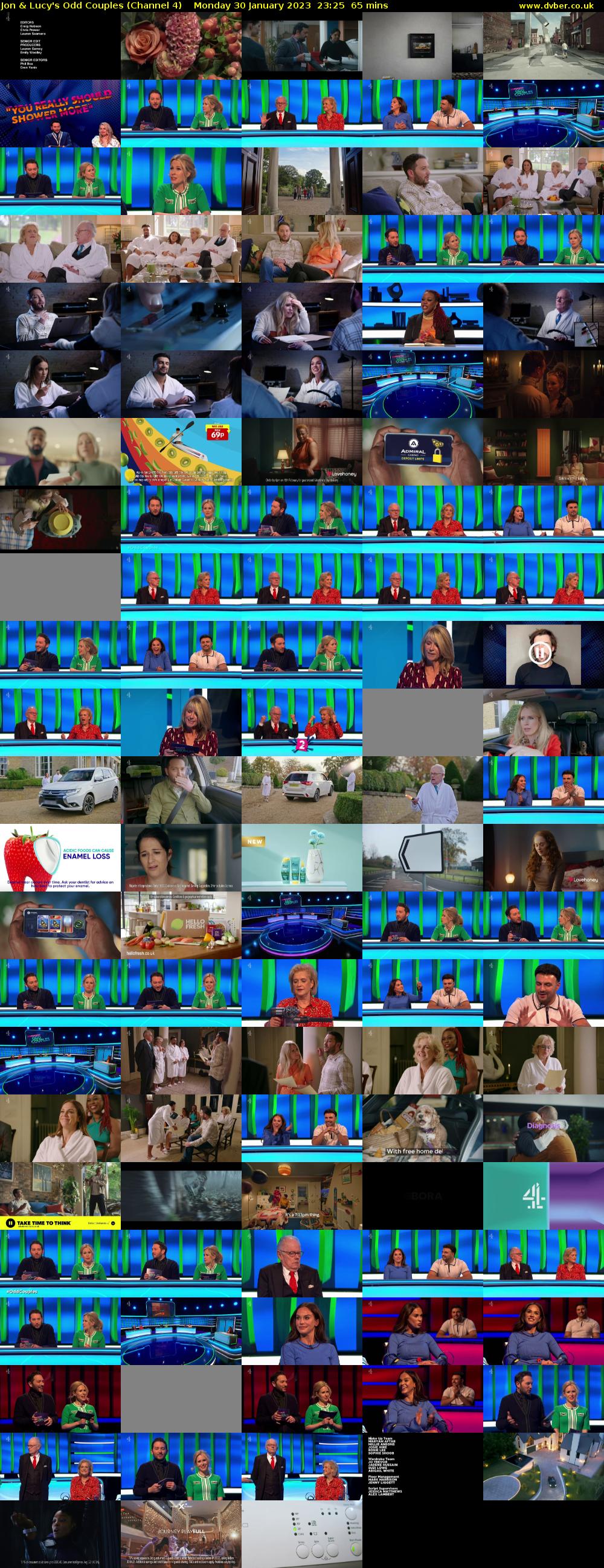 Jon & Lucy's Odd Couples (Channel 4) Monday 30 January 2023 23:25 - 00:30