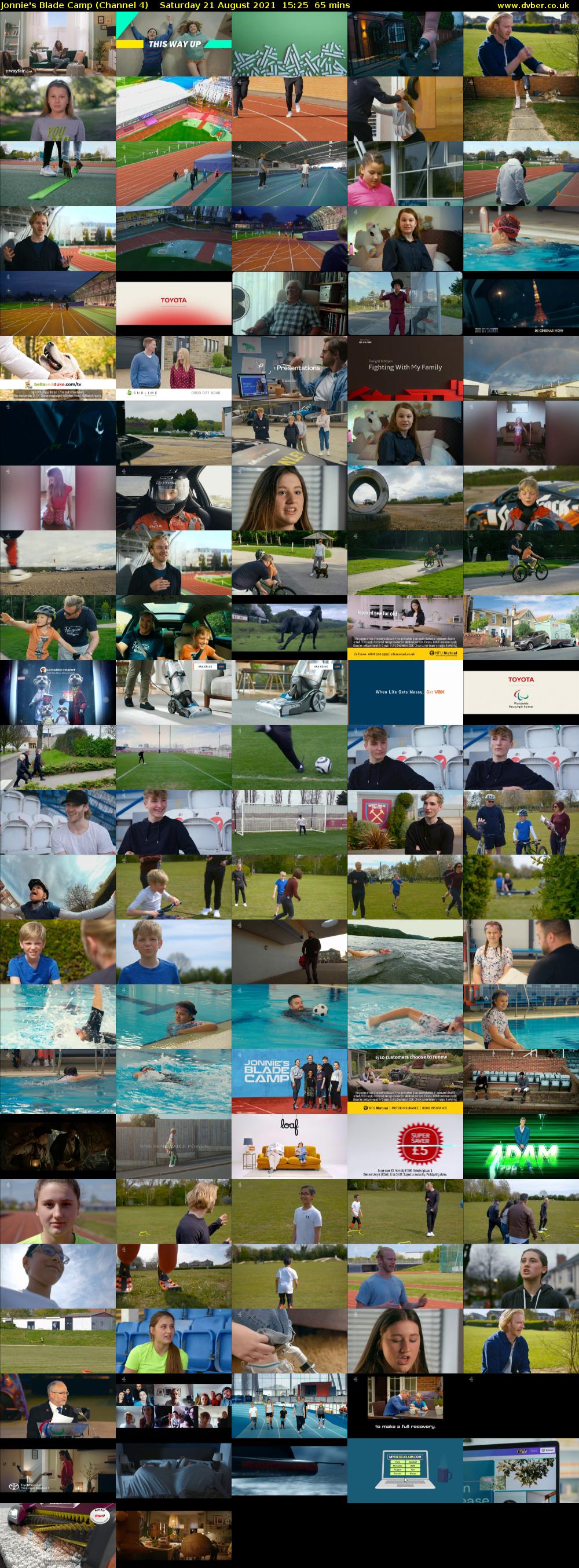 Jonnie's Blade Camp (Channel 4) Saturday 21 August 2021 15:25 - 16:30
