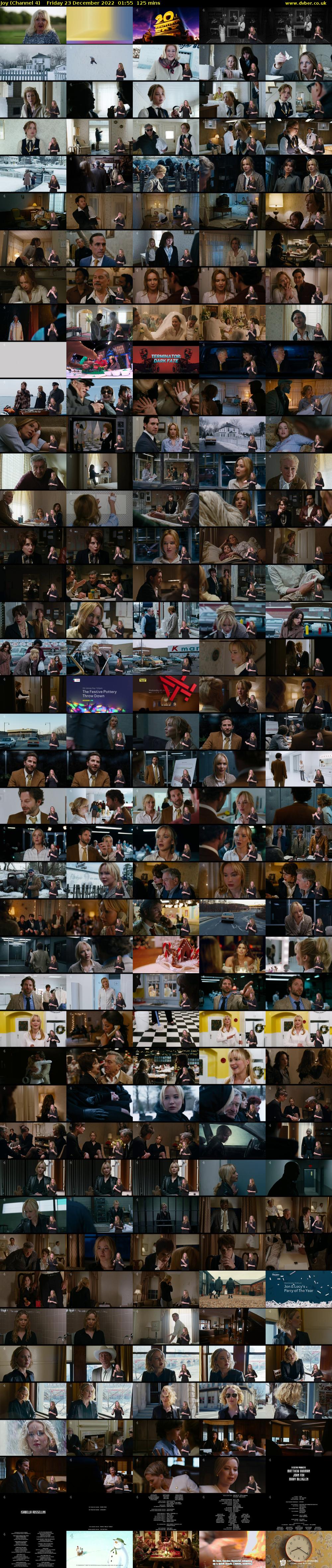 Joy (Channel 4) Friday 23 December 2022 01:55 - 04:00