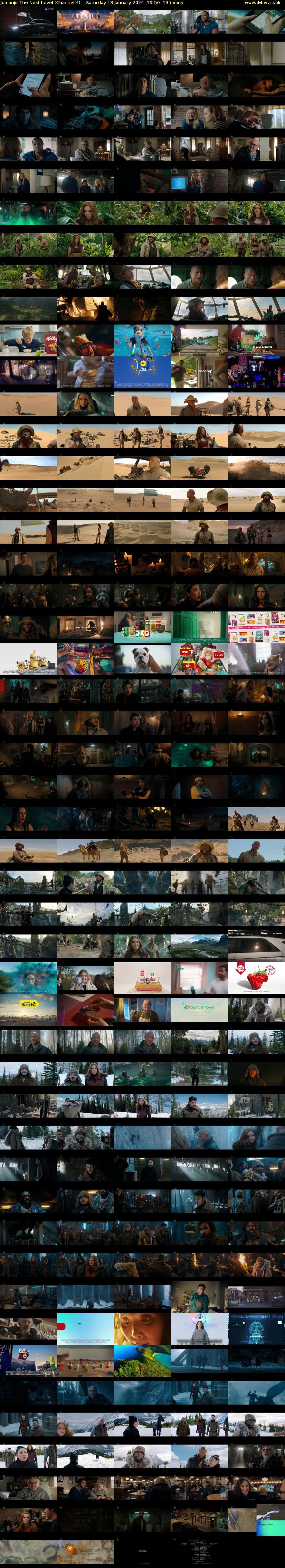 Jumanji: The Next Level (Channel 4) Saturday 13 January 2024 19:50 - 22:05