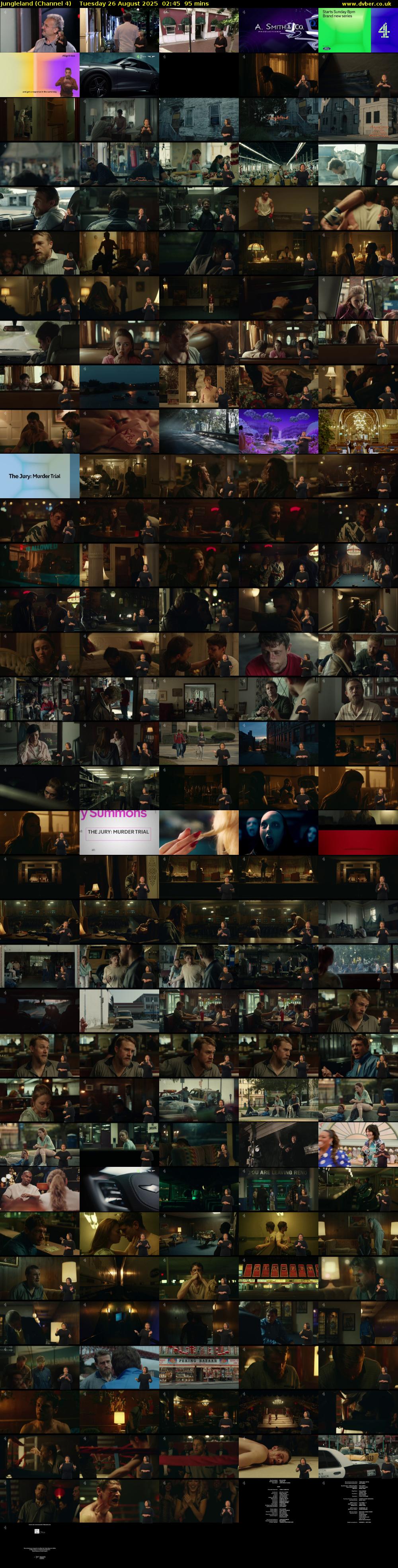 Jungleland (Channel 4) Tuesday 26 August 2025 02:45 - 04:20