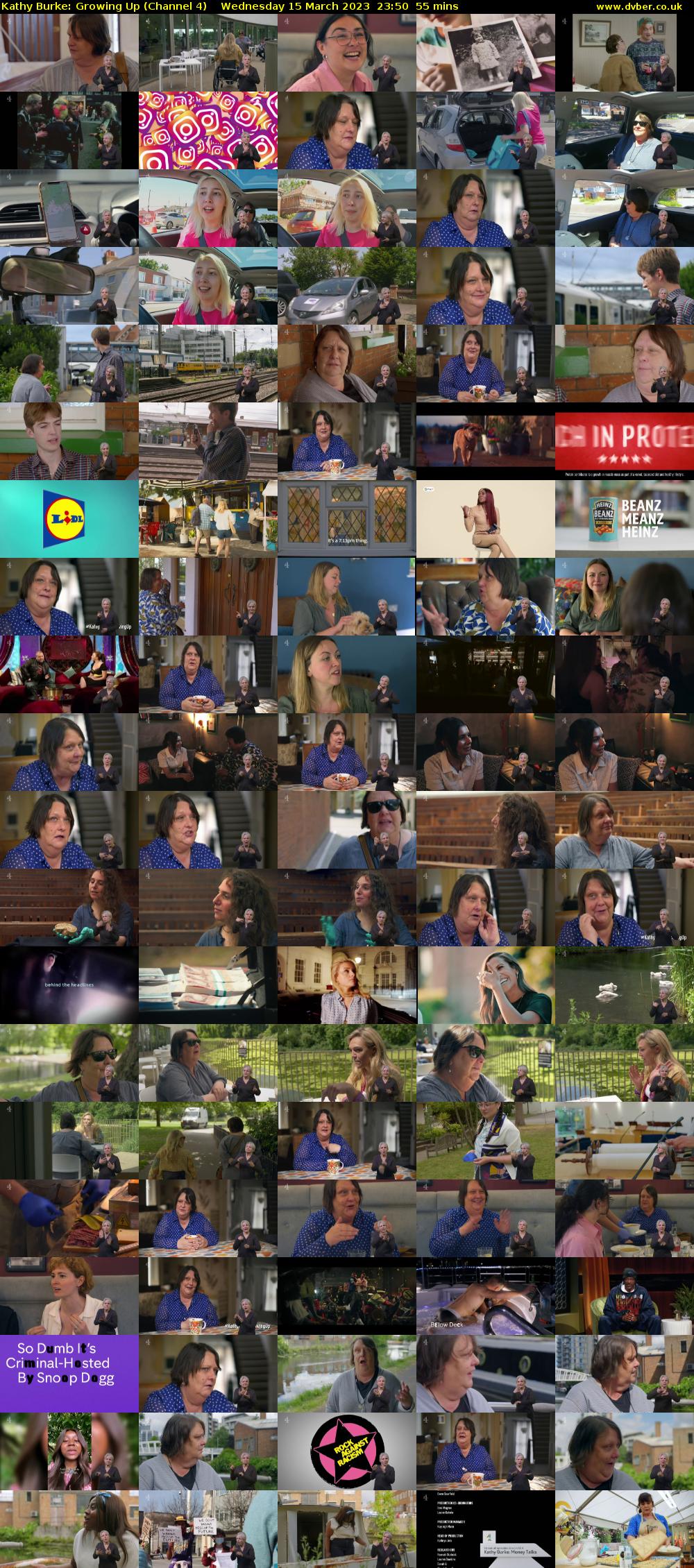 Kathy Burke: Growing Up (Channel 4) Wednesday 15 March 2023 23:50 - 00:45