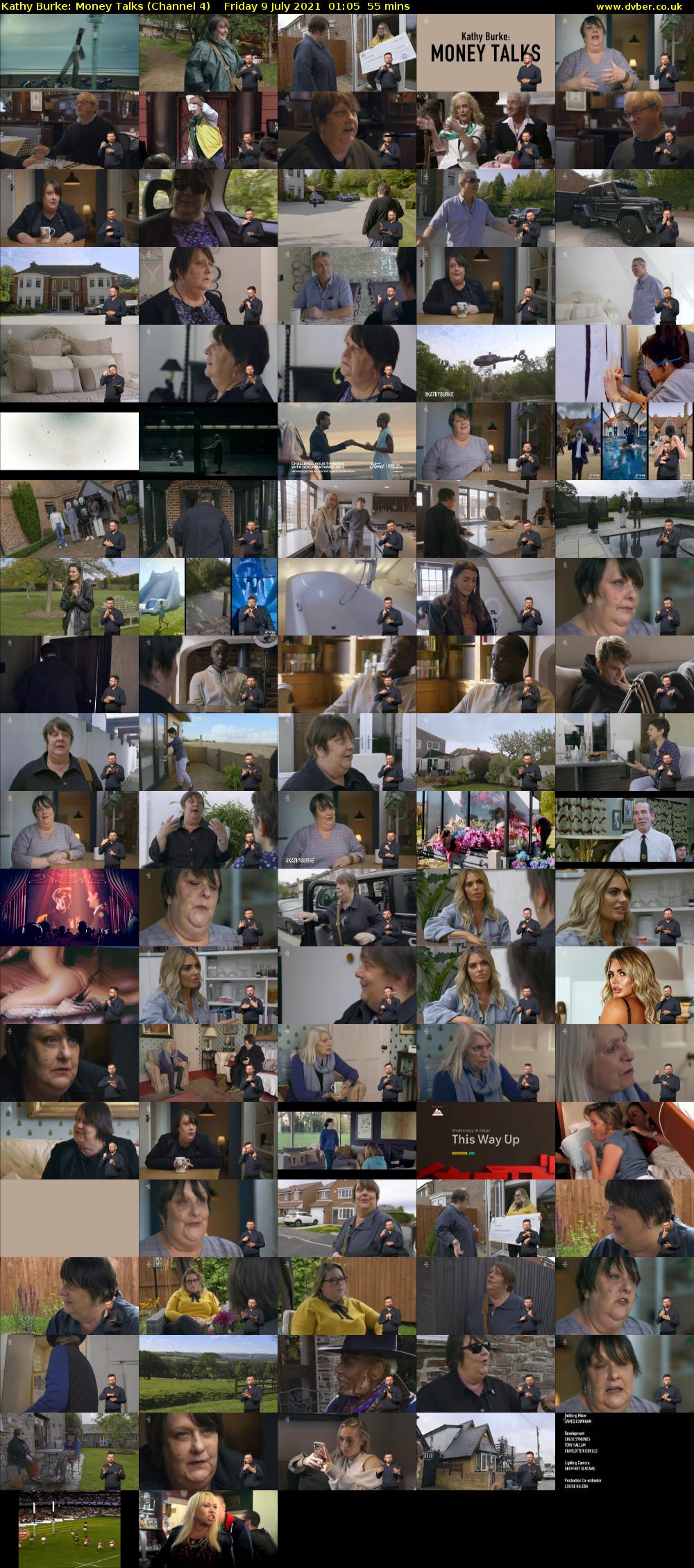 Kathy Burke: Money Talks (Channel 4) Friday 9 July 2021 01:05 - 02:00
