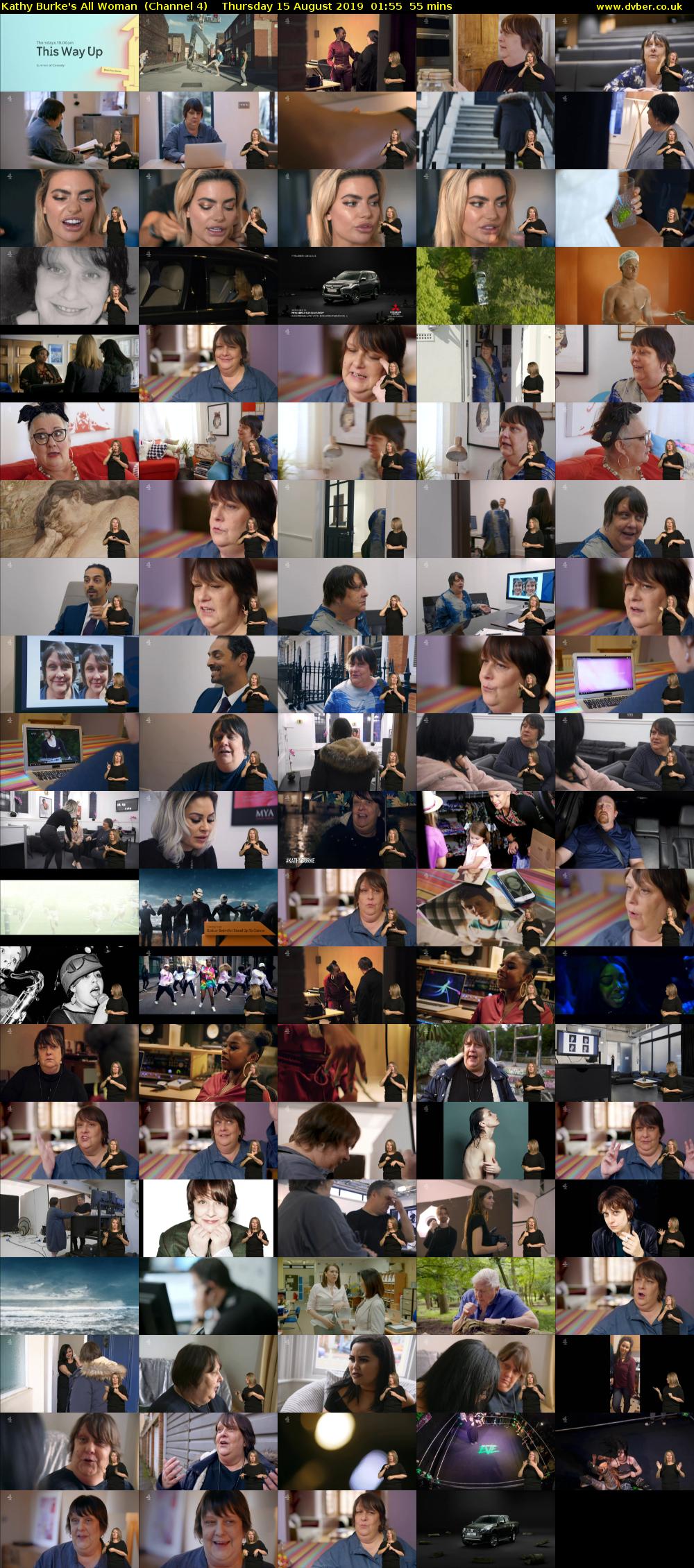 Kathy Burke's All Woman  (Channel 4) Thursday 15 August 2019 01:55 - 02:50