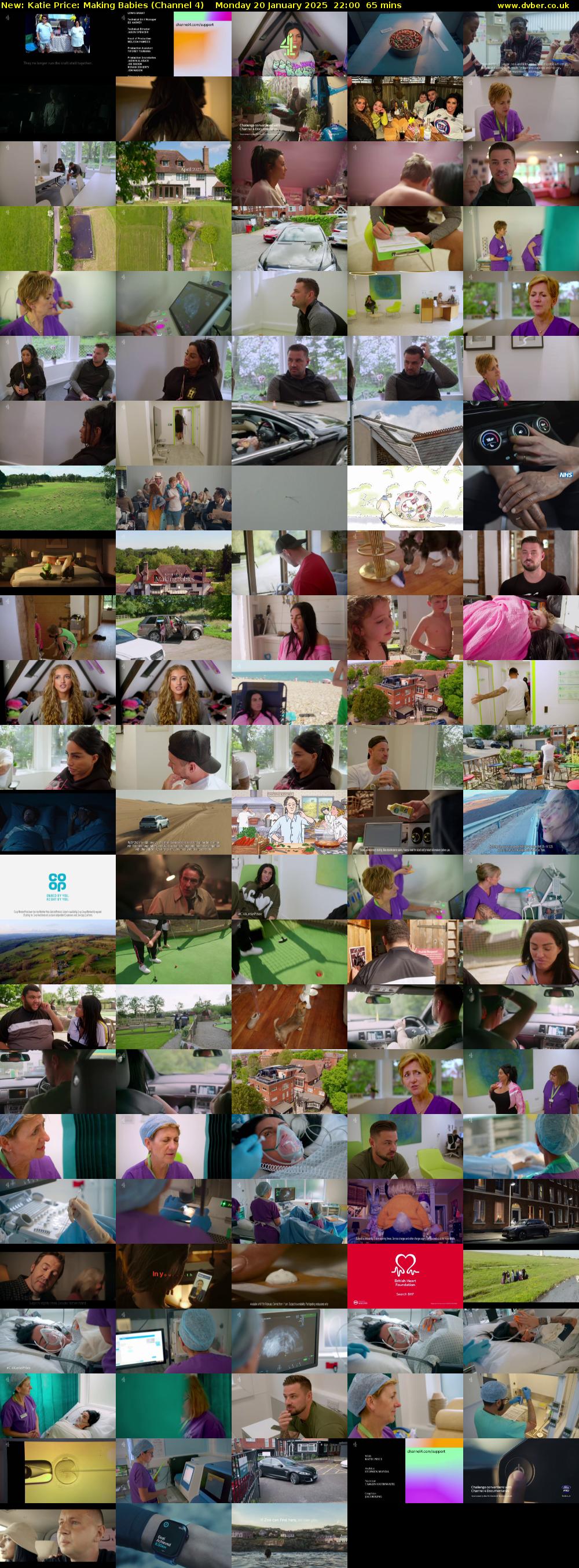 Katie Price: Making Babies (Channel 4) Monday 20 January 2025 22:00 - 23:05