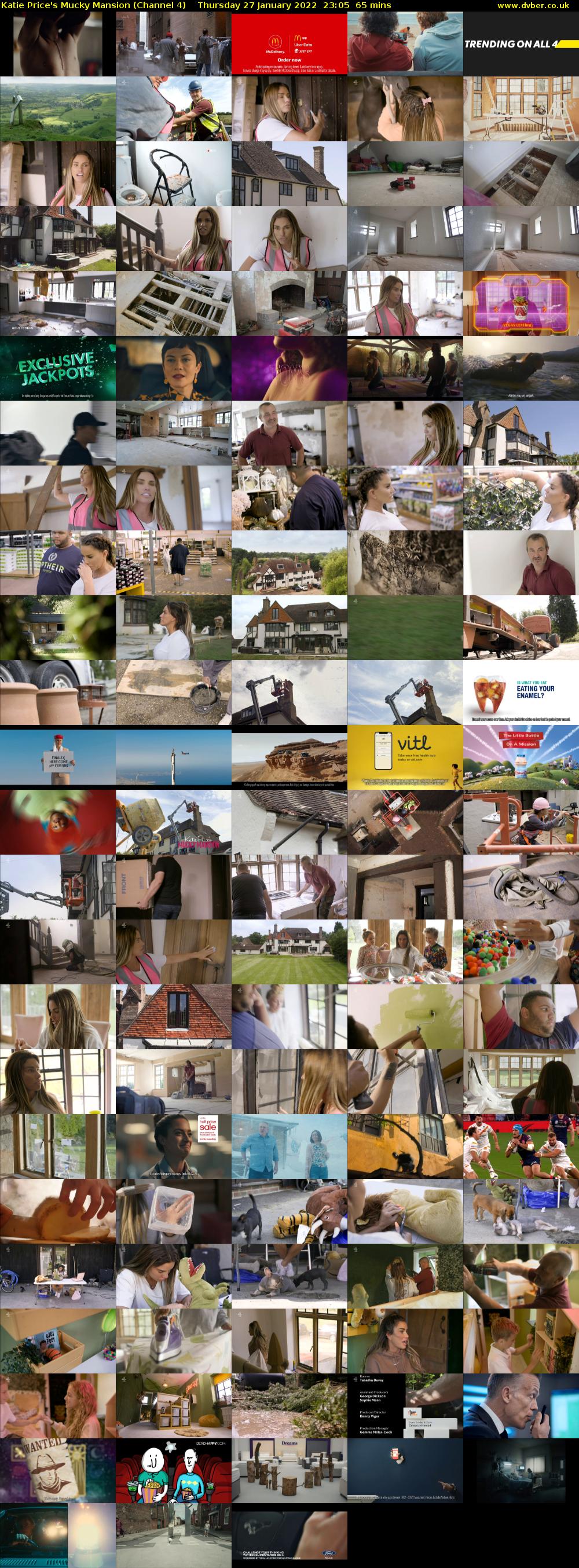 Katie Price's Mucky Mansion (Channel 4) Thursday 27 January 2022 23:05 - 00:10