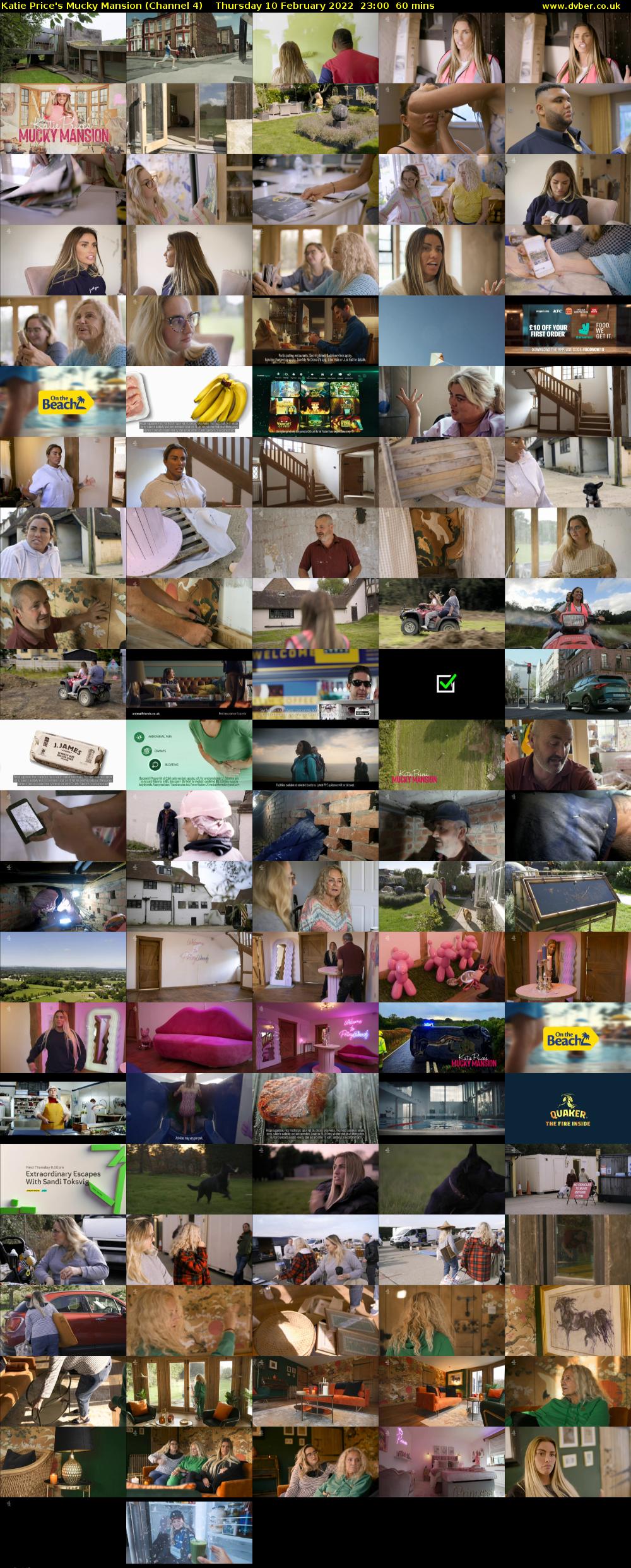 Katie Price's Mucky Mansion (Channel 4) Thursday 10 February 2022 23:00 - 00:00