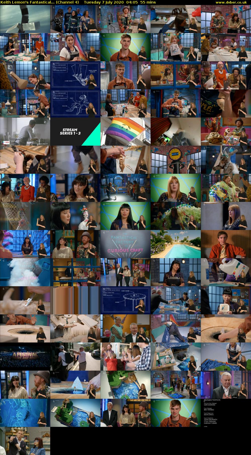 Keith Lemon's Fantastical... (Channel 4) Tuesday 7 July 2020 04:05 - 05:00