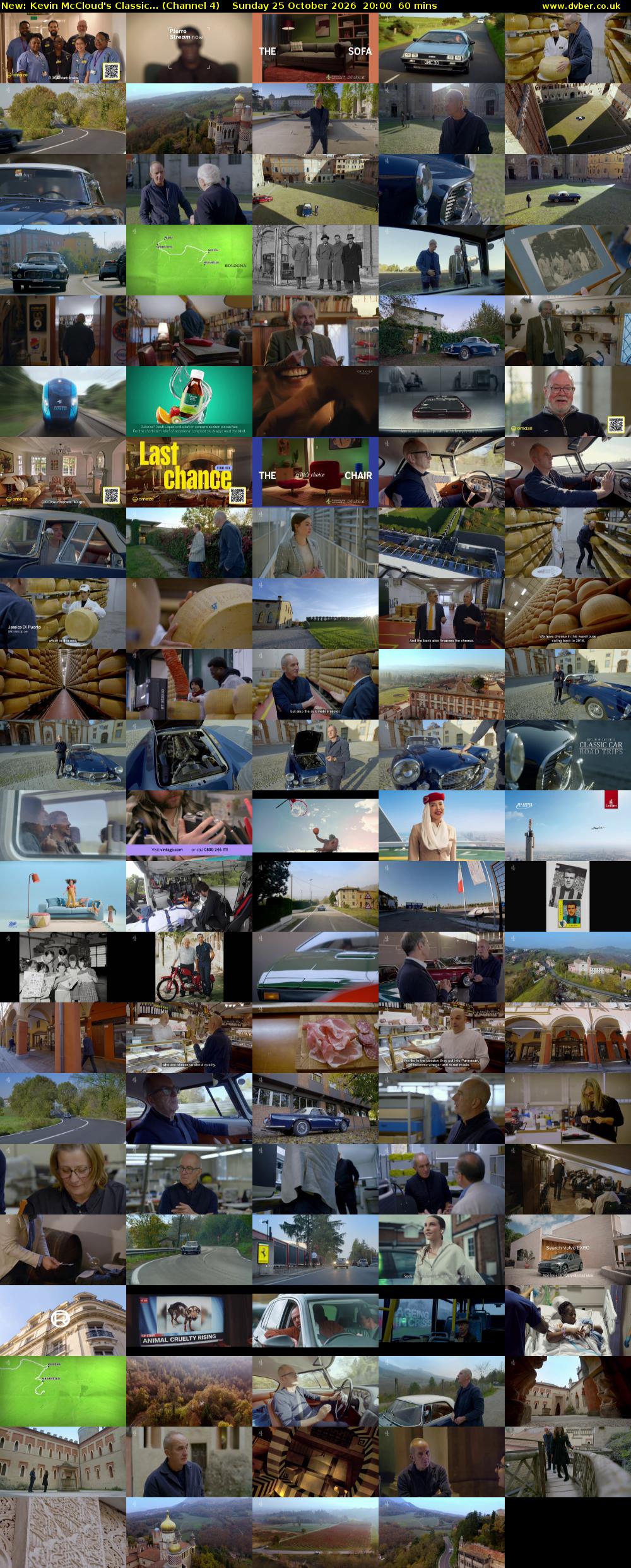 Kevin McCloud's Classic... (Channel 4) Sunday 25 October 2026 20:00 - 21:00
