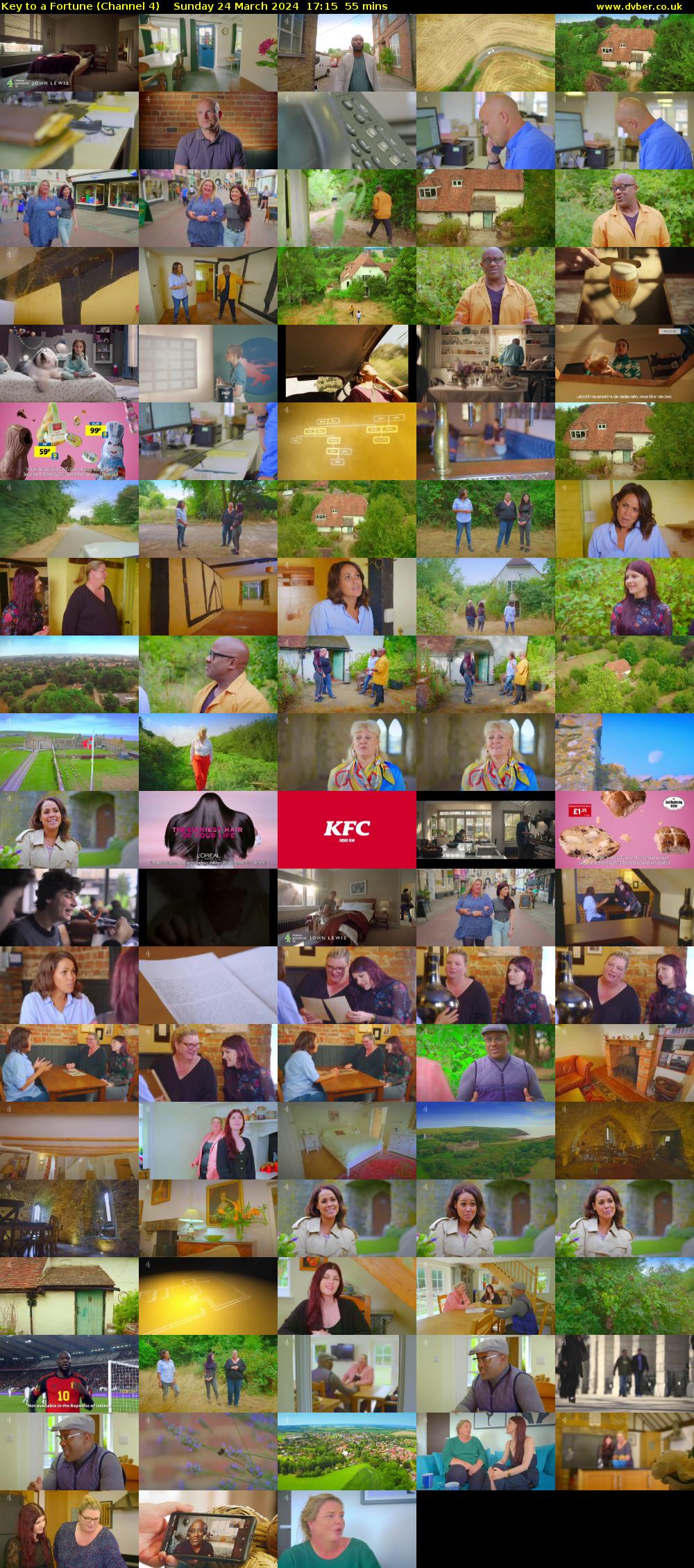 Key to a Fortune (Channel 4) Sunday 24 March 2024 17:15 - 18:10