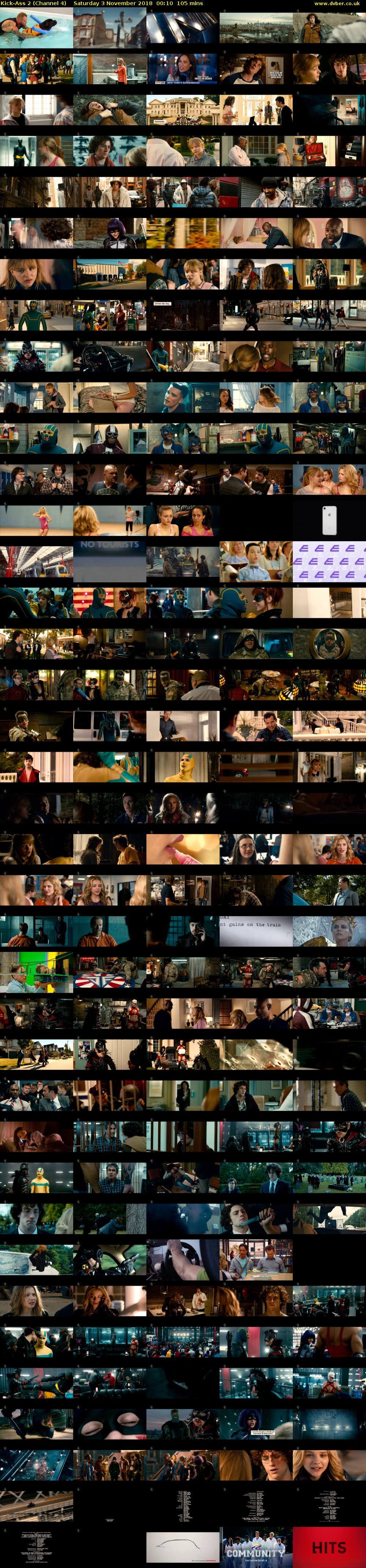 Kick-Ass 2 (Channel 4) Saturday 3 November 2018 00:10 - 01:55