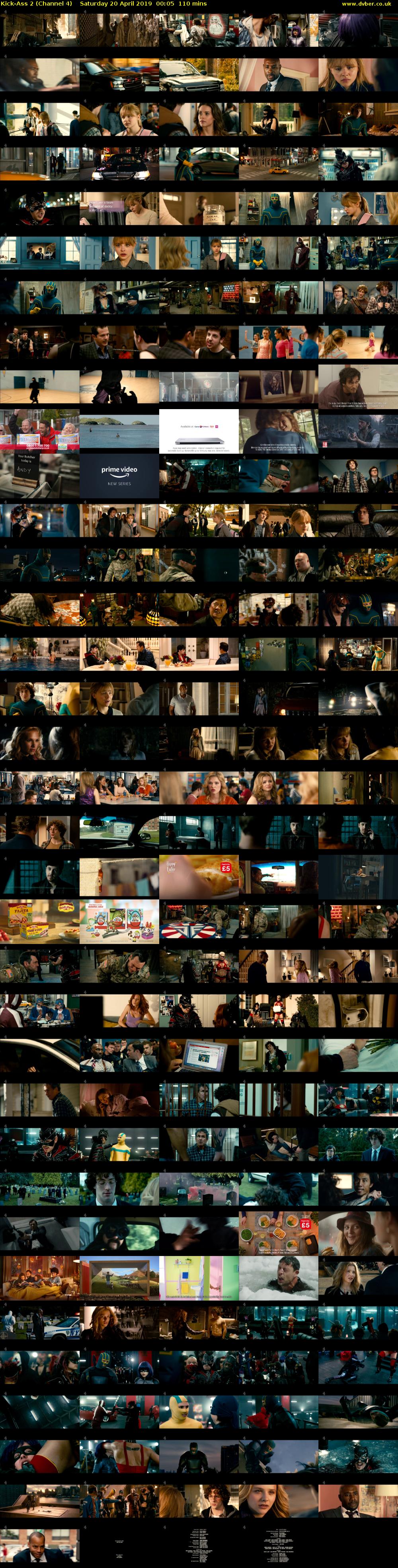 Kick-Ass 2 (Channel 4) Saturday 20 April 2019 00:05 - 01:55