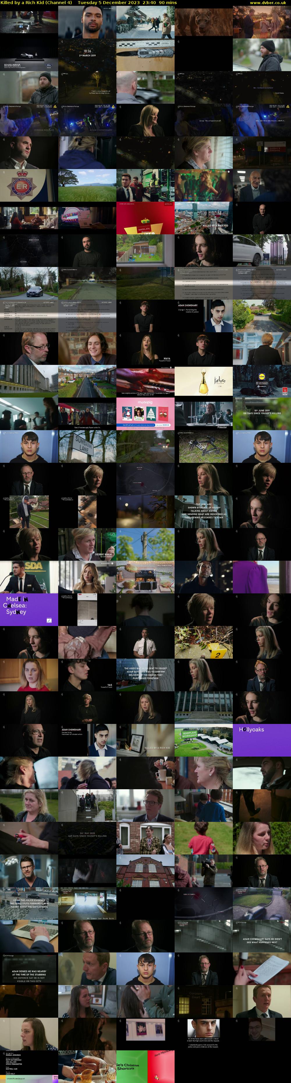 Killed by a Rich Kid (Channel 4) Tuesday 5 December 2023 23:40 - 01:10