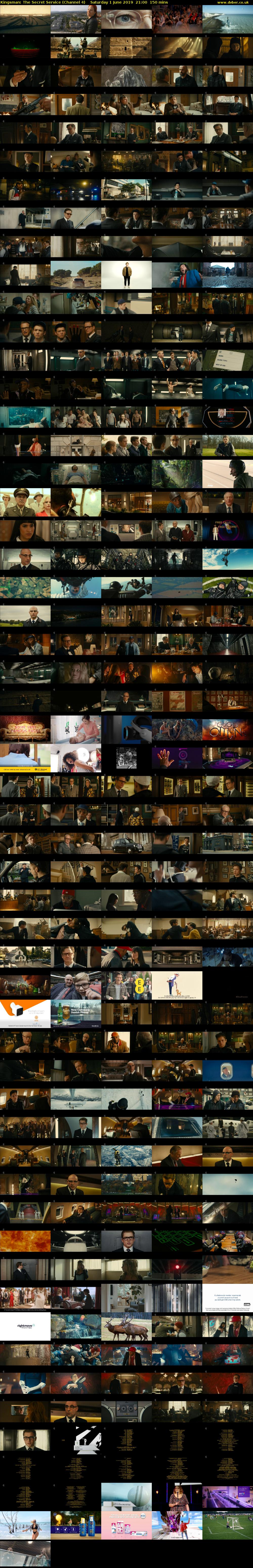 Kingsman: The Secret Service (Channel 4) Saturday 1 June 2019 21:00 - 23:30