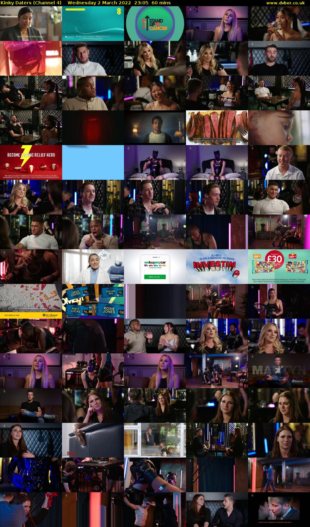 Kinky Daters (Channel 4) Wednesday 2 March 2022 23:05 - 00:05