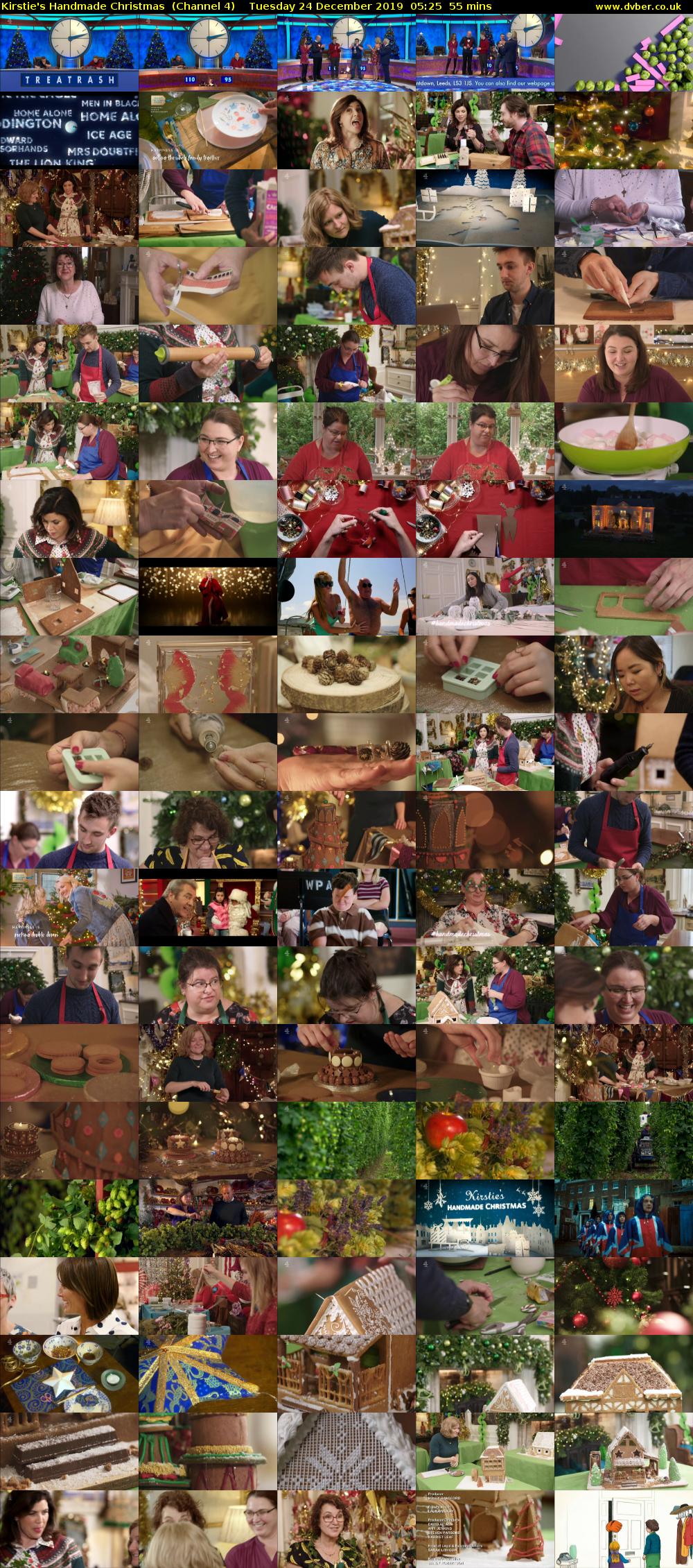 Kirstie's Handmade Christmas  (Channel 4) Tuesday 24 December 2019 05:25 - 06:20