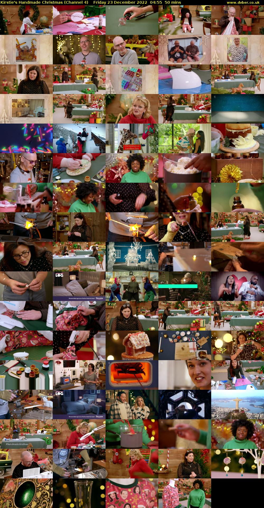Kirstie's Handmade Christmas (Channel 4) Friday 23 December 2022 04:55 - 05:45