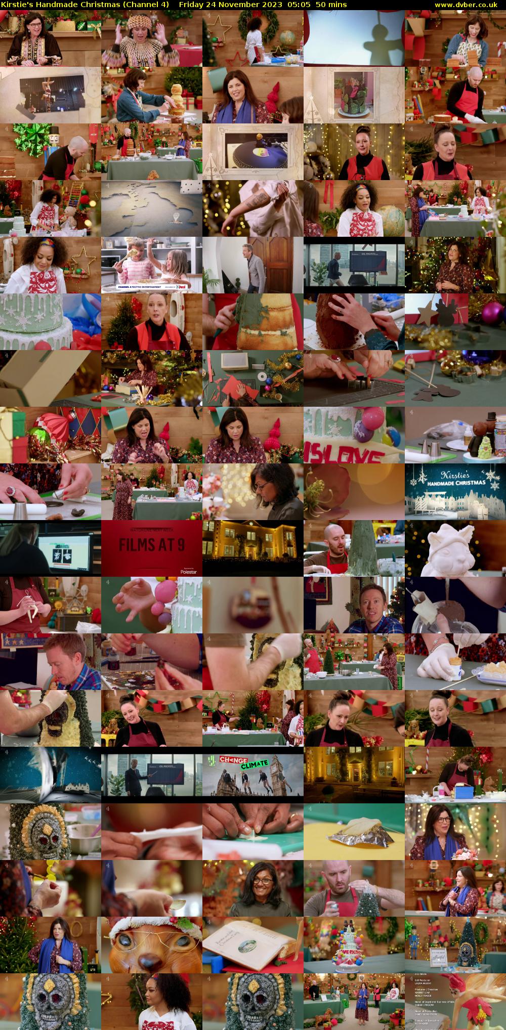 Kirstie's Handmade Christmas (Channel 4) Friday 24 November 2023 05:05 - 05:55