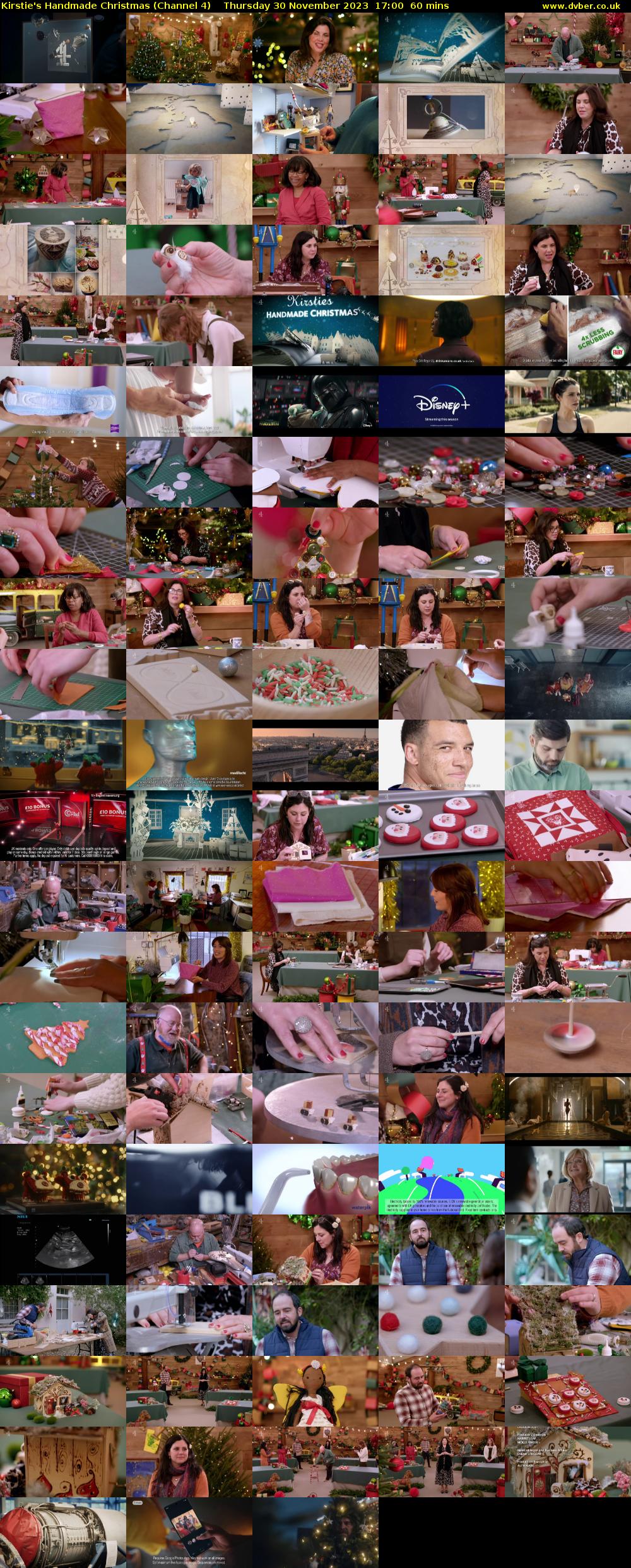 Kirstie's Handmade Christmas (Channel 4) Thursday 30 November 2023 17:00 - 18:00