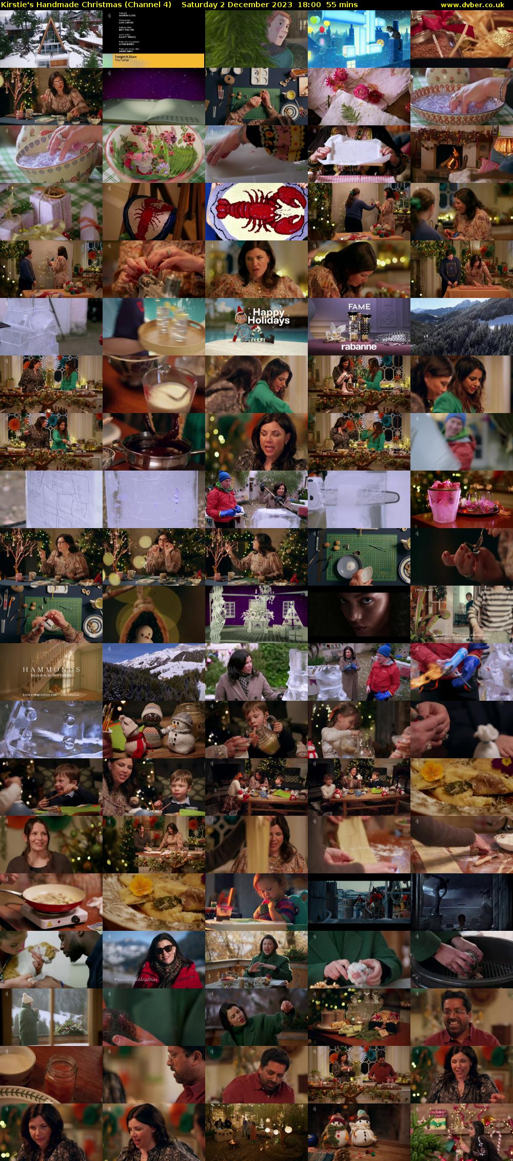 Kirstie's Handmade Christmas (Channel 4) Saturday 2 December 2023 18:00 - 18:55
