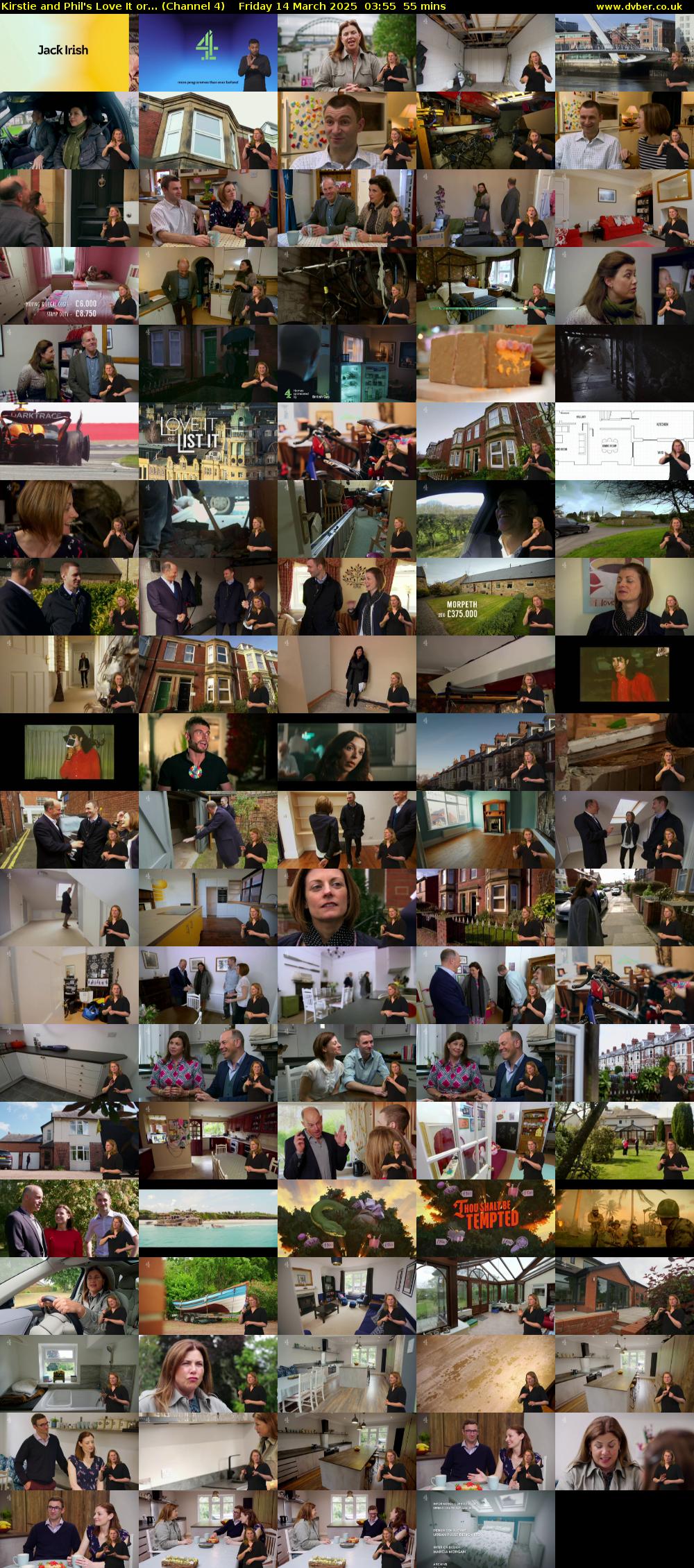 Kirstie and Phil's Love It or... (Channel 4) Friday 14 March 2025 03:55 - 04:50