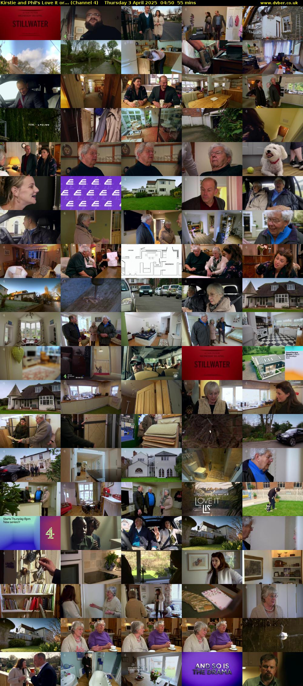 Kirstie and Phil's Love It or... (Channel 4) Thursday 3 April 2025 04:50 - 05:45