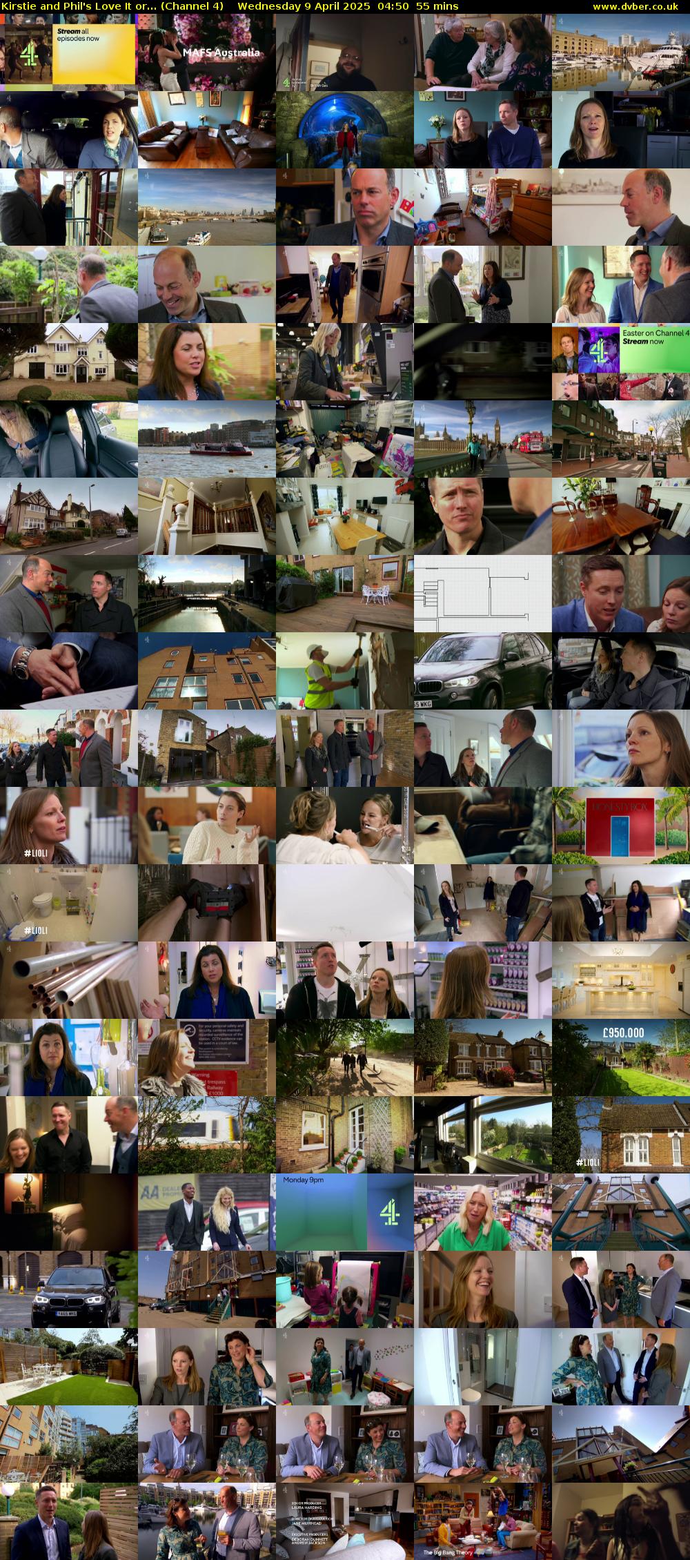 Kirstie and Phil's Love It or... (Channel 4) Wednesday 9 April 2025 04:50 - 05:45