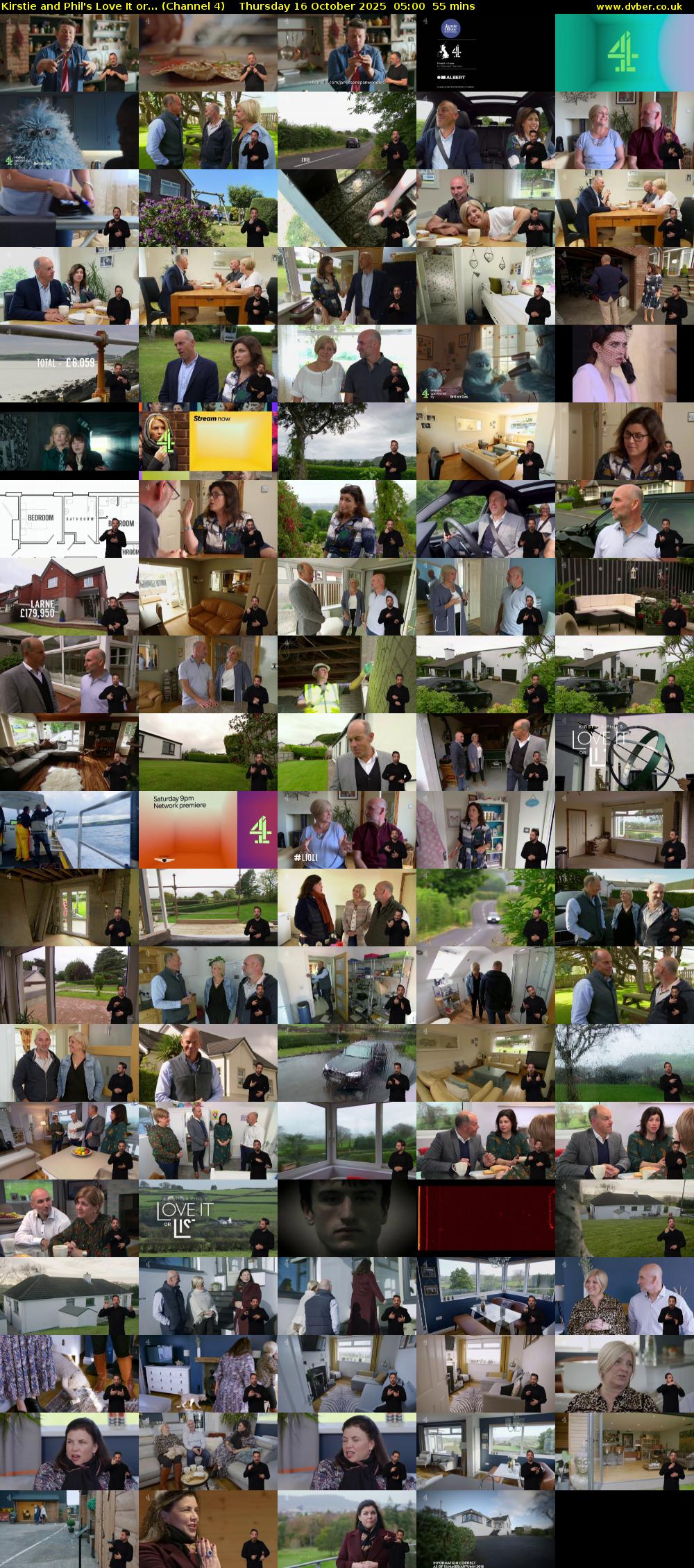 Kirstie and Phil's Love It or... (Channel 4) Thursday 16 October 2025 05:00 - 05:55