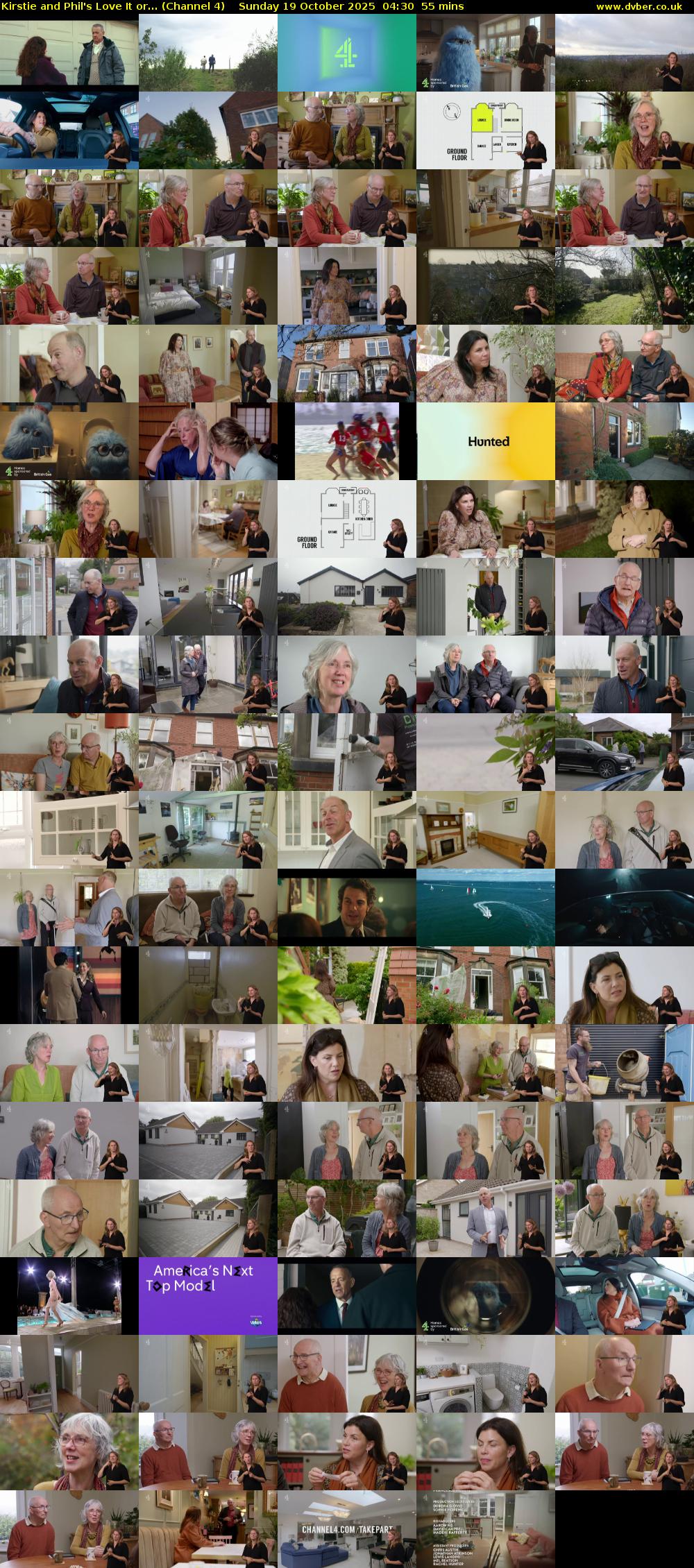 Kirstie and Phil's Love It or... (Channel 4) Sunday 19 October 2025 04:30 - 05:25