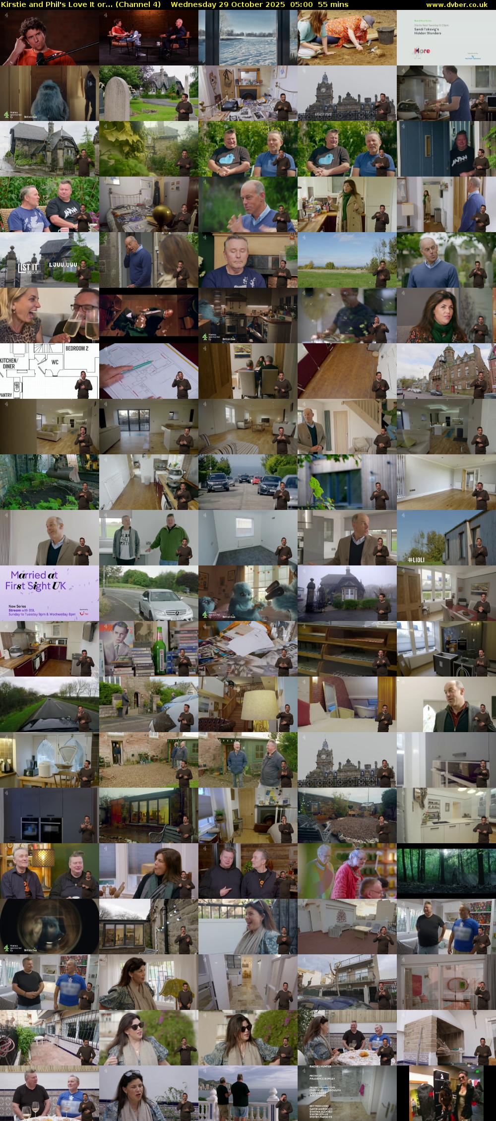 Kirstie and Phil's Love It or... (Channel 4) Wednesday 29 October 2025 05:00 - 05:55