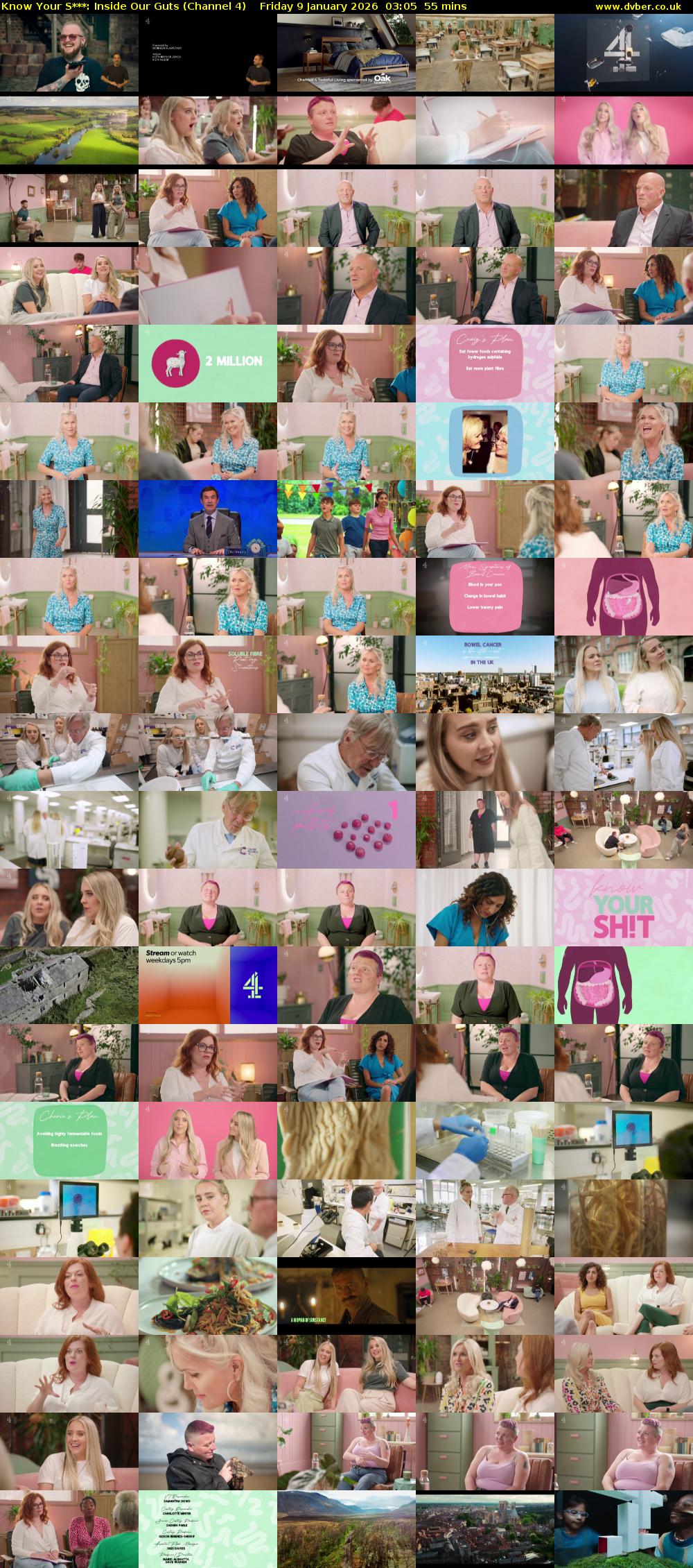 Know Your S***: Inside Our Guts (Channel 4) Friday 9 January 2026 03:05 - 04:00