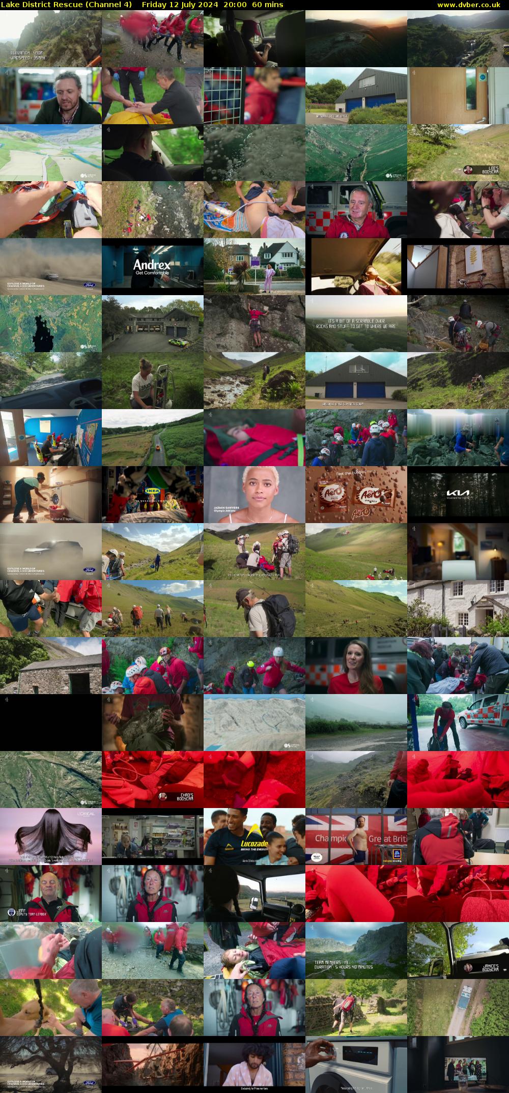 Lake District Rescue (Channel 4) Friday 12 July 2024 20:00 - 21:00