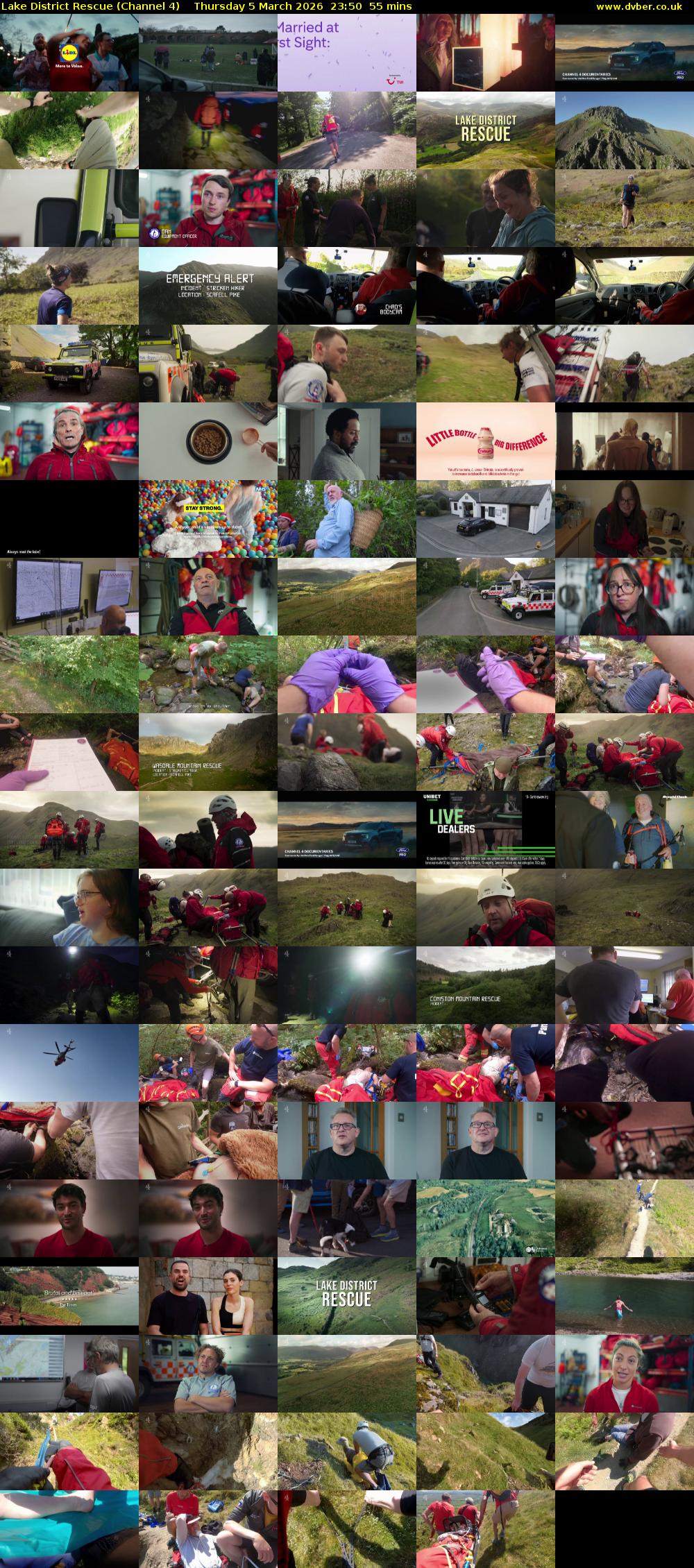 Lake District Rescue (Channel 4) Thursday 5 March 2026 23:50 - 00:45