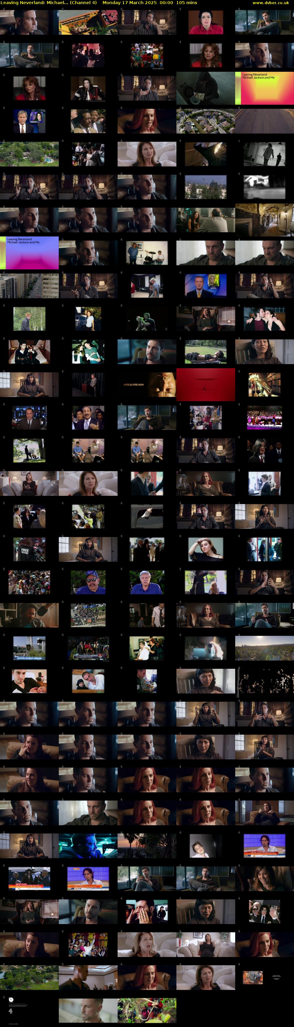 Leaving Neverland: Michael... (Channel 4) Monday 17 March 2025 00:00 - 01:45