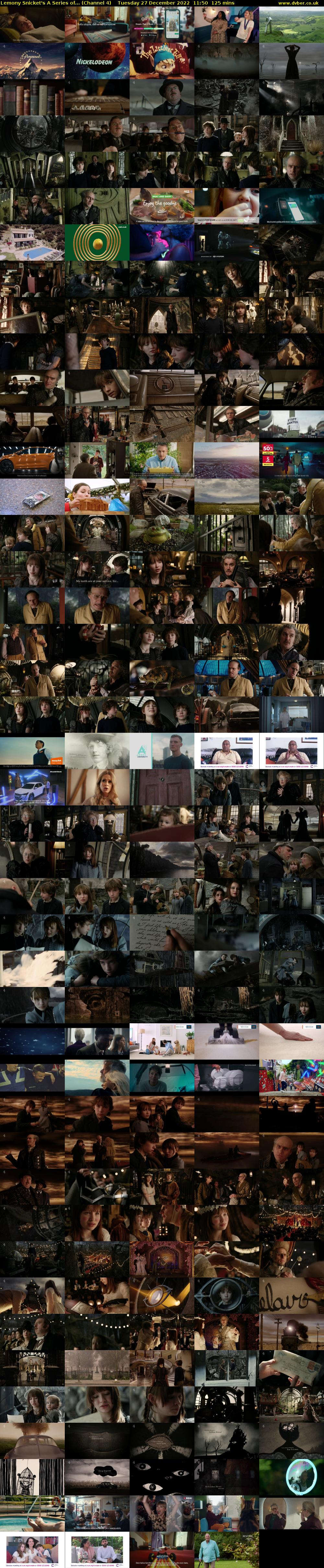Lemony Snicket's A Series of... (Channel 4) Tuesday 27 December 2022 11:50 - 13:55