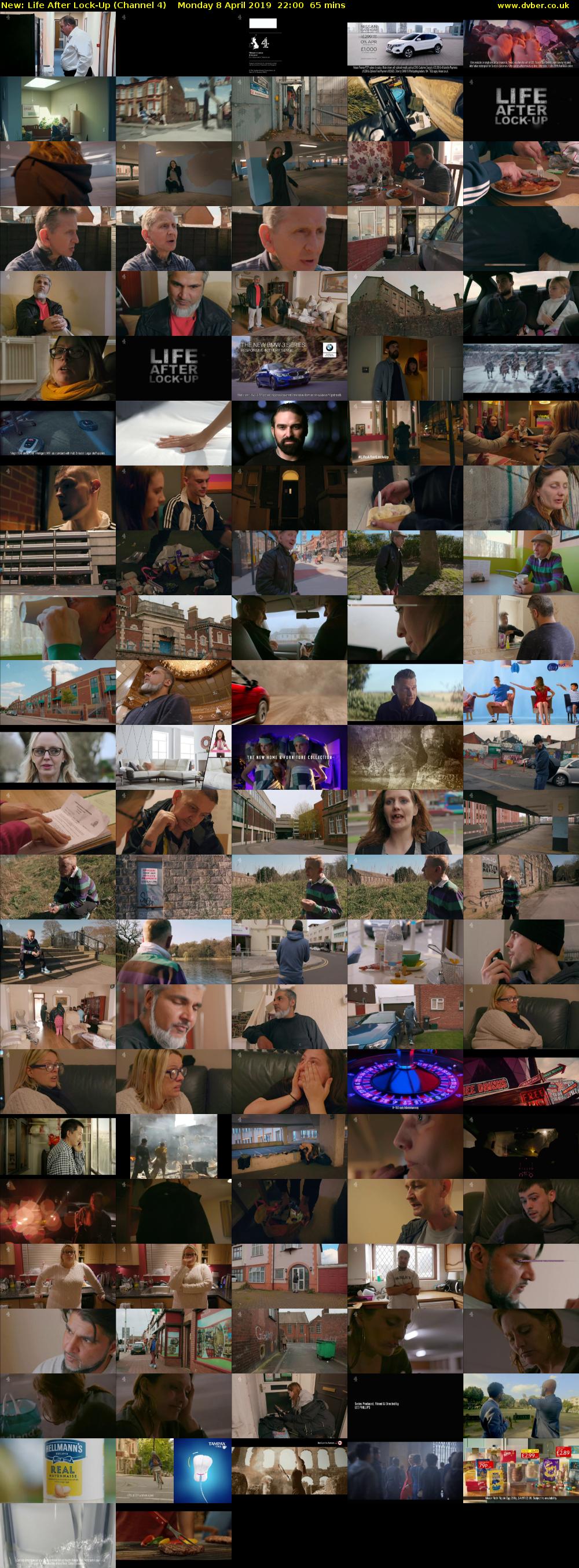 Life After Lock-Up (Channel 4) Monday 8 April 2019 22:00 - 23:05