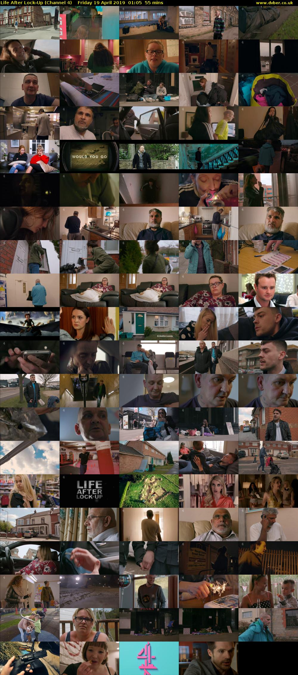 Life After Lock-Up (Channel 4) Friday 19 April 2019 01:05 - 02:00