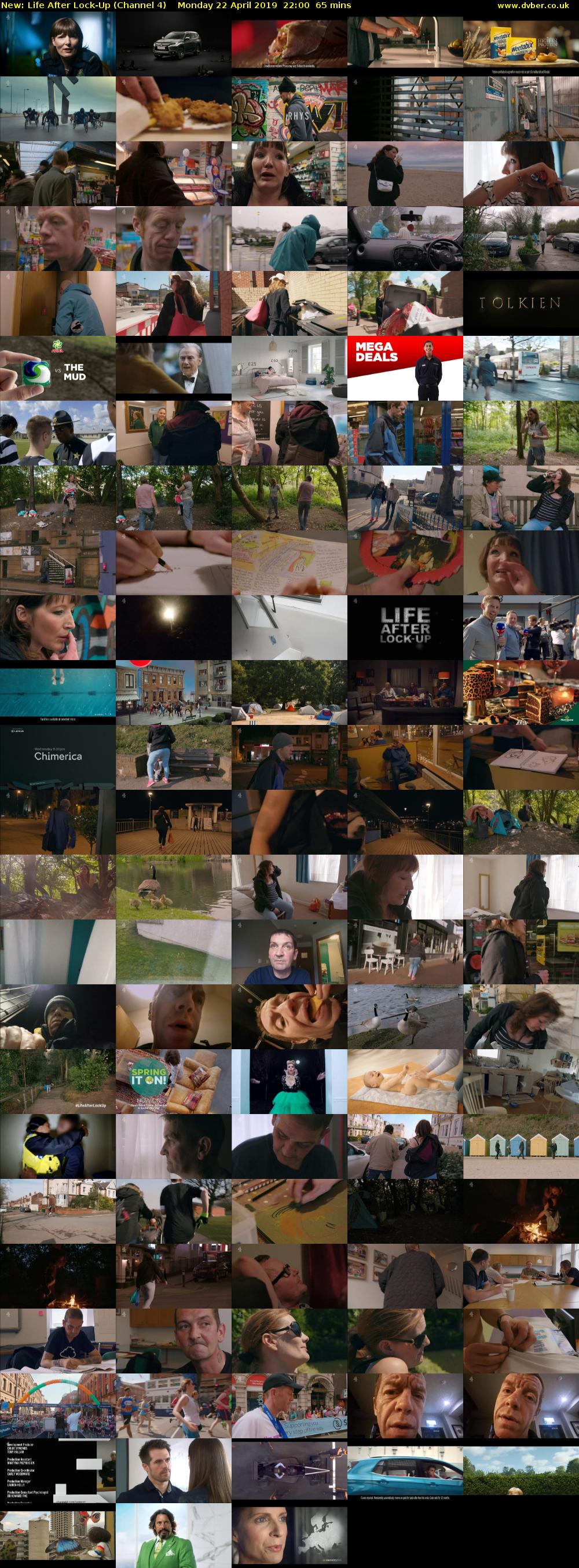 Life After Lock-Up (Channel 4) Monday 22 April 2019 22:00 - 23:05