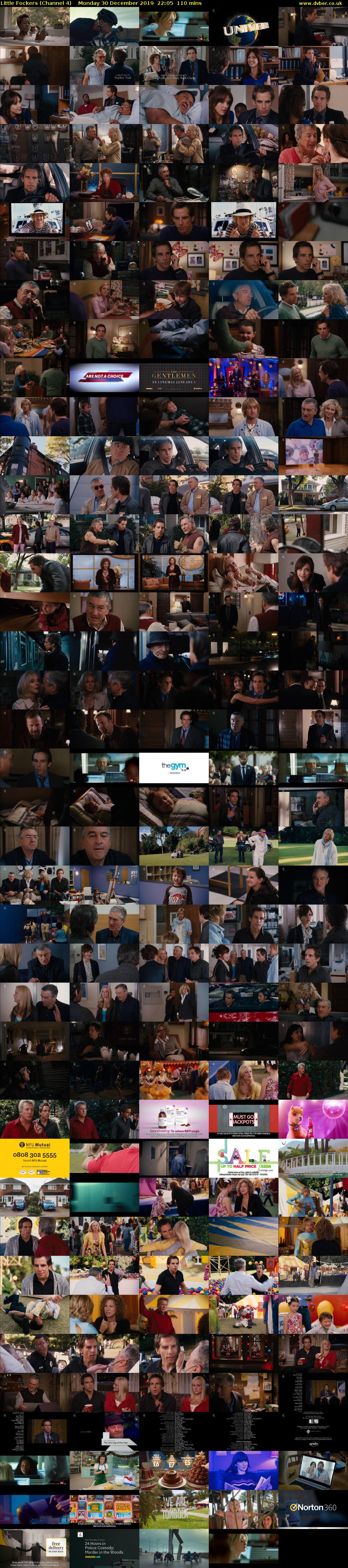 Little Fockers (Channel 4) Monday 30 December 2019 22:05 - 23:55